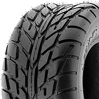 Vista 2 de Par de 2 llantas SunF A021 TT Sport ATV UTV para pista de tierra y pista plana 225/45-9 (18x9-9), 6 PR, sin cámara