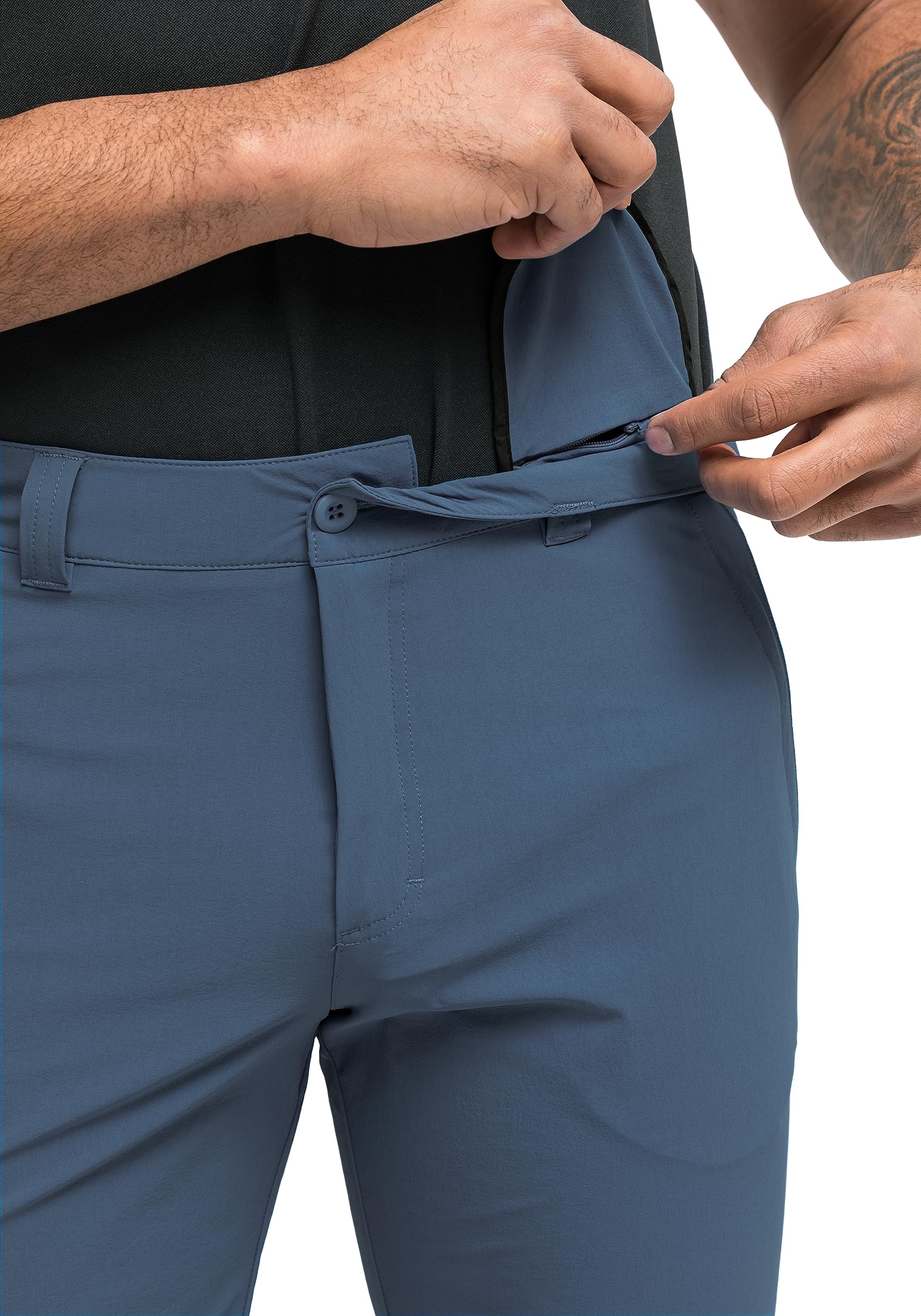Maier Sports Huang, Kurze Herren Wanderhose, Wasserabweisende Bermuda für Trekking und Hiking, PFC-frei, mSTRETCH pro 4 & Dryprotec
