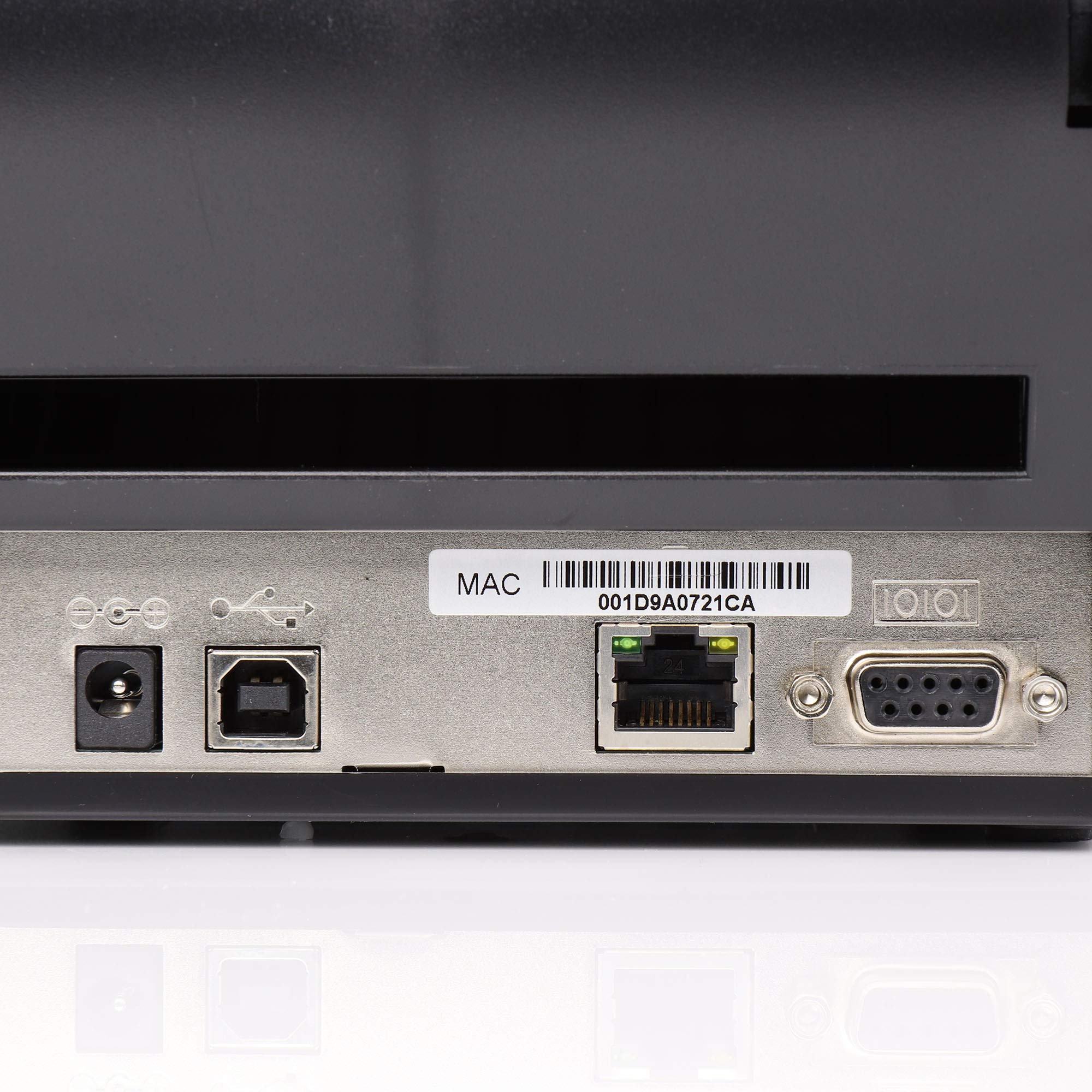 Godex DT4X - Impresora con borde de corte (203 ppp, termodirecta, 108 mm máx. Ancho de impresión, LAN, serie, interfaz USB.