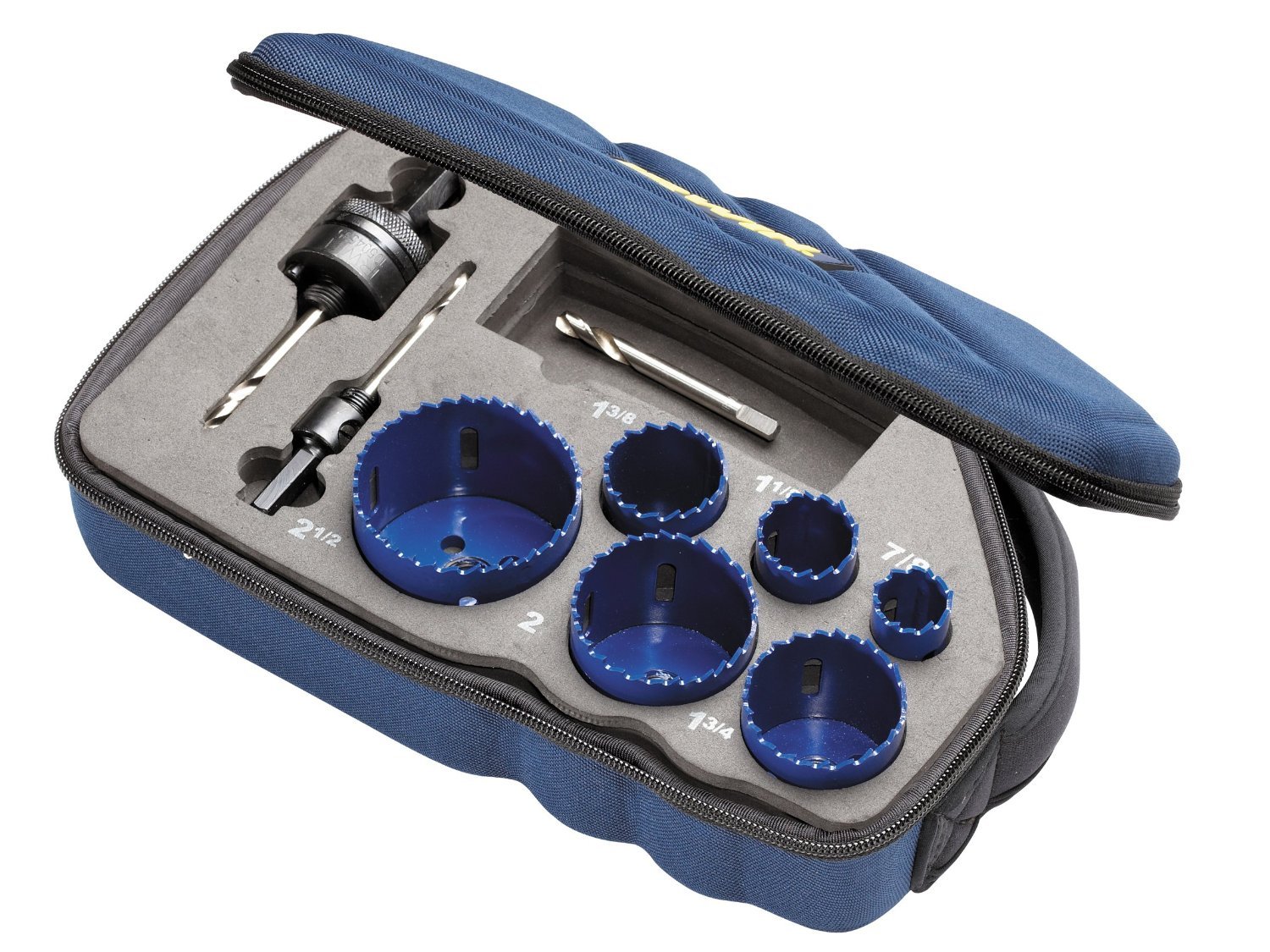 Irwin 9 Piece Bi Metal Hole Saw Set