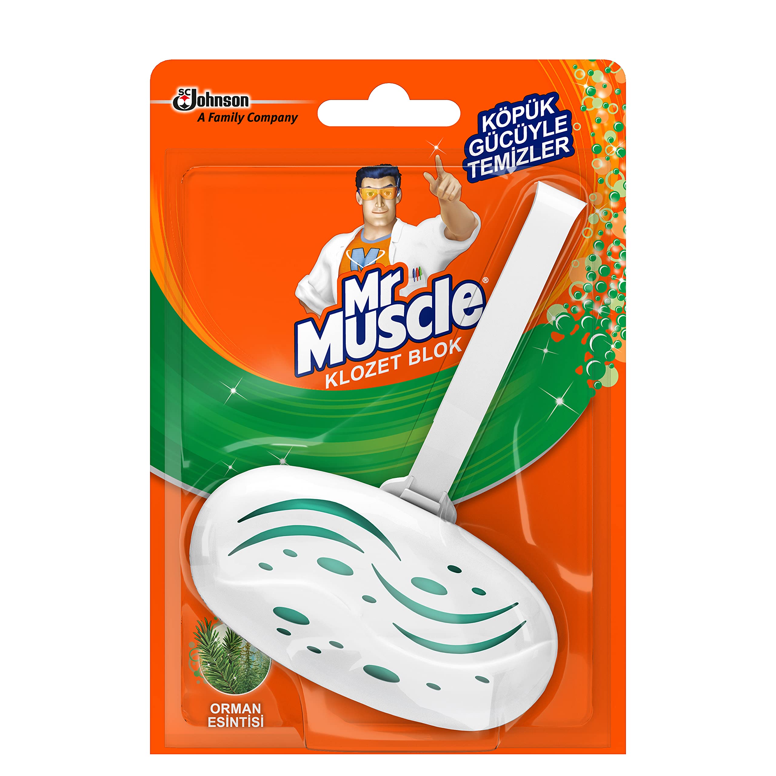 Mr Muscle Orman Esintisi 1 Adet Klozet Bloğu (3 paketi)