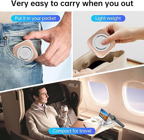 Miniatura 6 de Mini estación de carga plegable 3 en 1 para dispositivos Apple, soporte de cargador inalámbrico para Magsafe para iPhone 17Air1615141312, serie