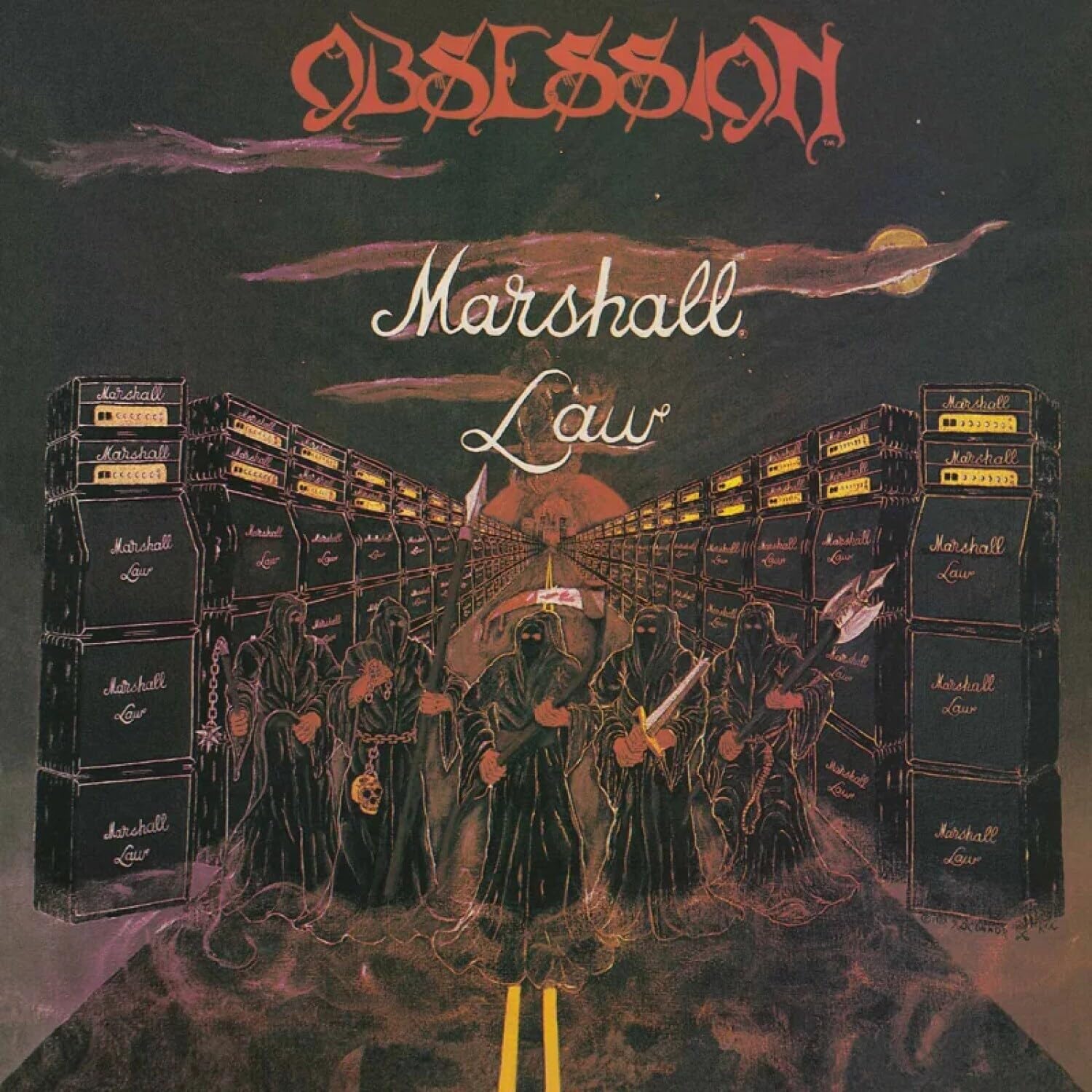 Obsession Marshall Law (red Vinyl) LP New 4251267716265