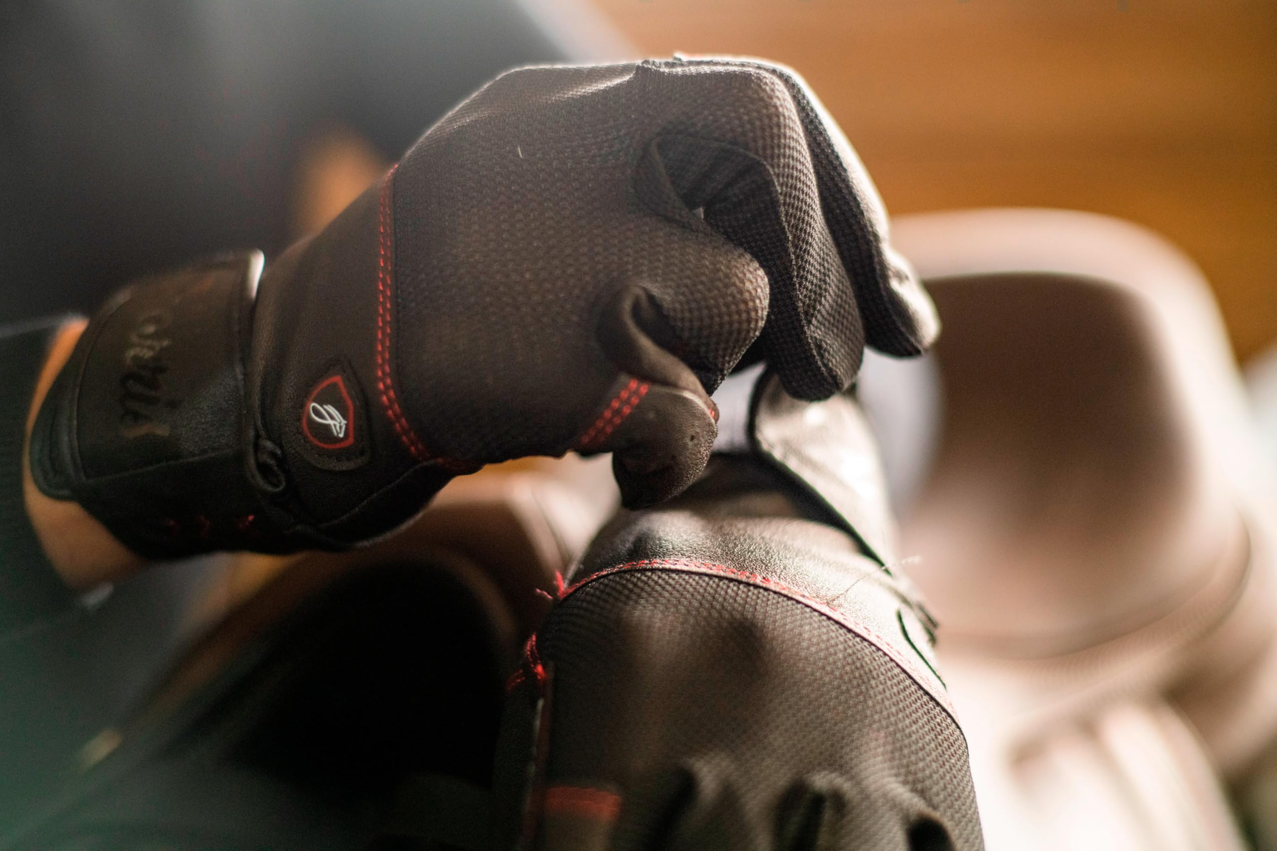 FARRIS Flexgrip - Guantes de equitación para mujeres y hombres, guantes ecuestres acolchados con malla transpirable y pulgares y dedos reforzados