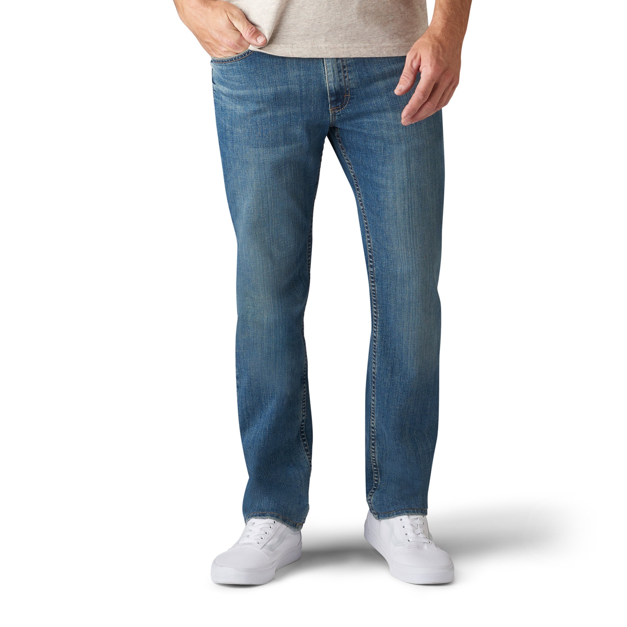 Lee Men's Premium Flex Denim Regular Fit