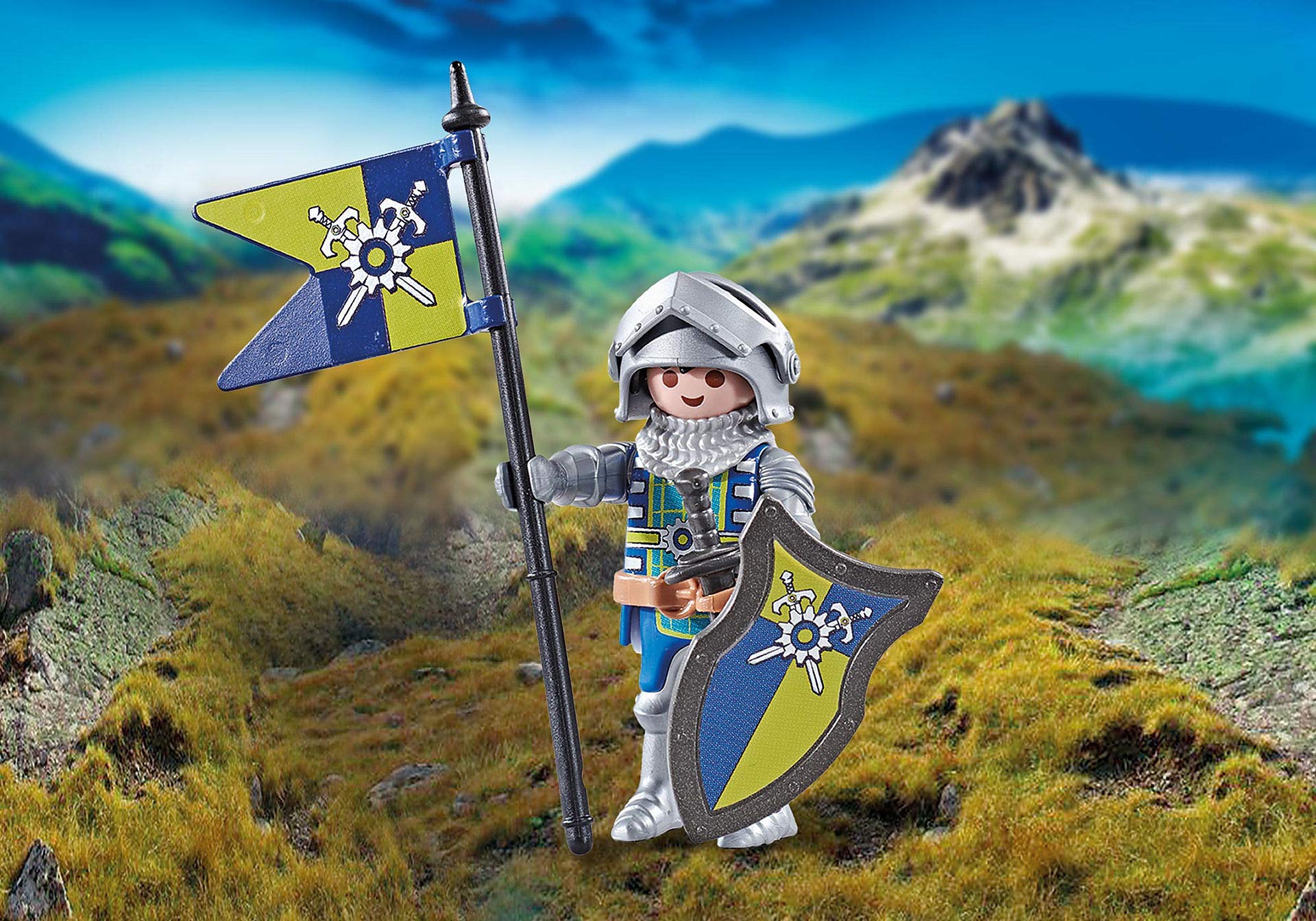 Playmobil 9835 - główna figurka rycerza Novelmore (opakowanie foliowe)