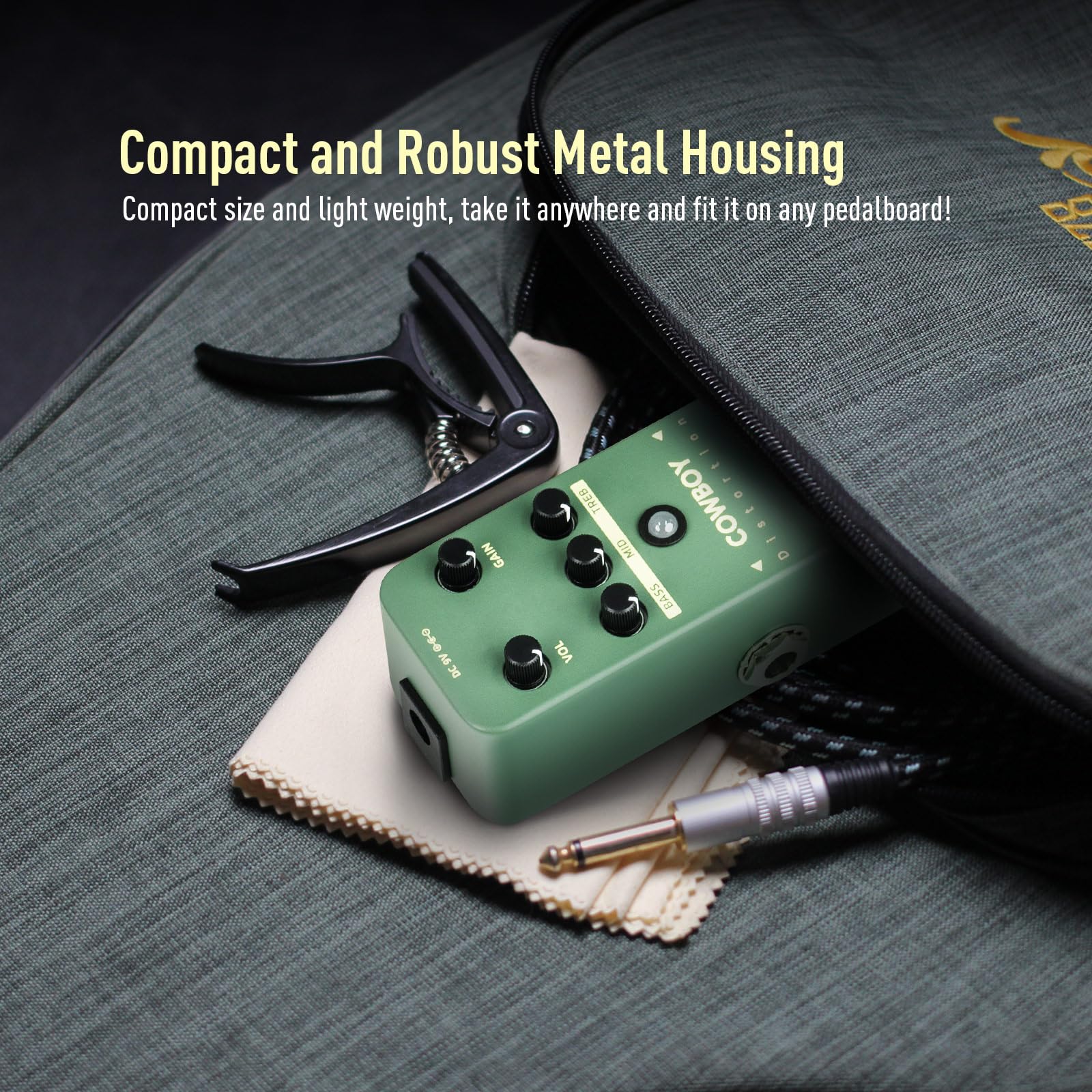 Amazon | SONICAKE ディストーションギターペダル ミニハイゲイン