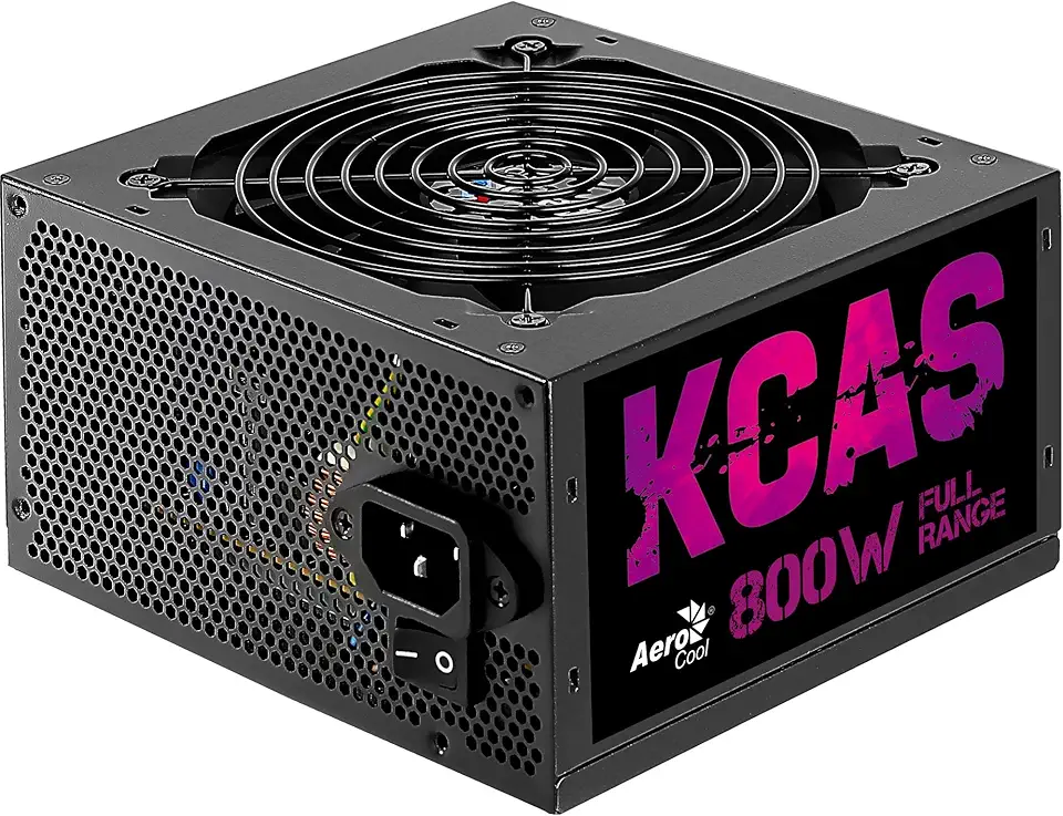 Fonte Gamer ATX KCAS 800W PFC Ativo 80 Plus Bronze Aerocool