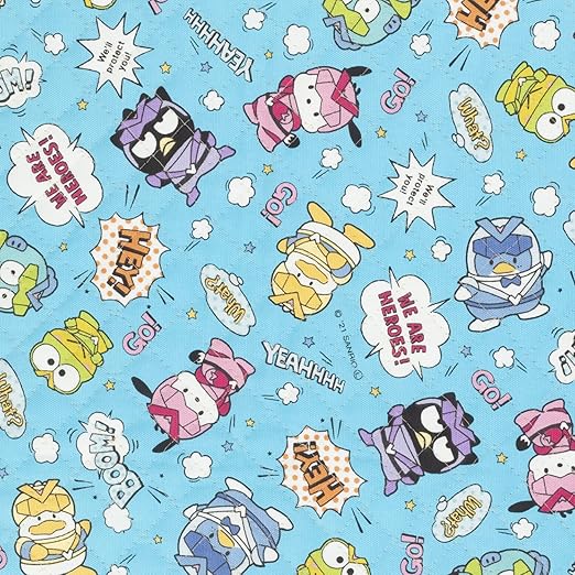 Amazon Co Jp Kiyohara サンリオキャラクターズ 生地 キルティング はぴだんぶい ヒーロー ポチャッコ 約105cm巾 50cmカット 7701 ホーム キッチン Amazon Co Jp Kiyohara サンリオキャラクターズ 生地 キルティング はぴだんぶい ヒーロー ポチャッコ 約105cm巾 50cmカット 7701 ホーム キッチン