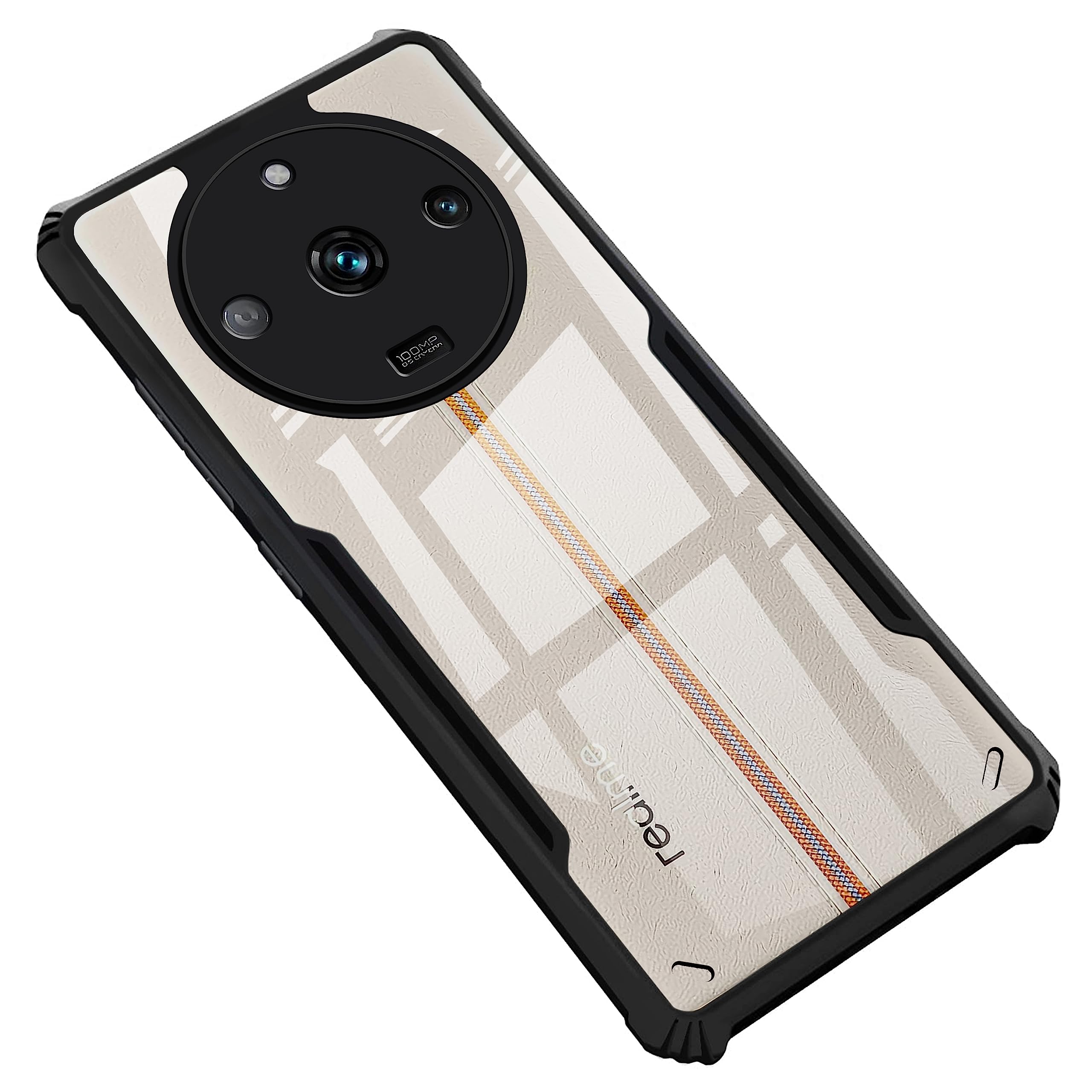 Amazon Brand - Solimo Back Case Cover for Realme 11 Pro/Realme 11 Pro Plus 5G | Compatible for Realme 11 Pro / 11 Pro Plus 5G Back Case | Clear Case with Camera Protection | (TPU + PC | Matte Black) (B0C8HRN3QF) Amazon Price History, Amazon Price Tracker