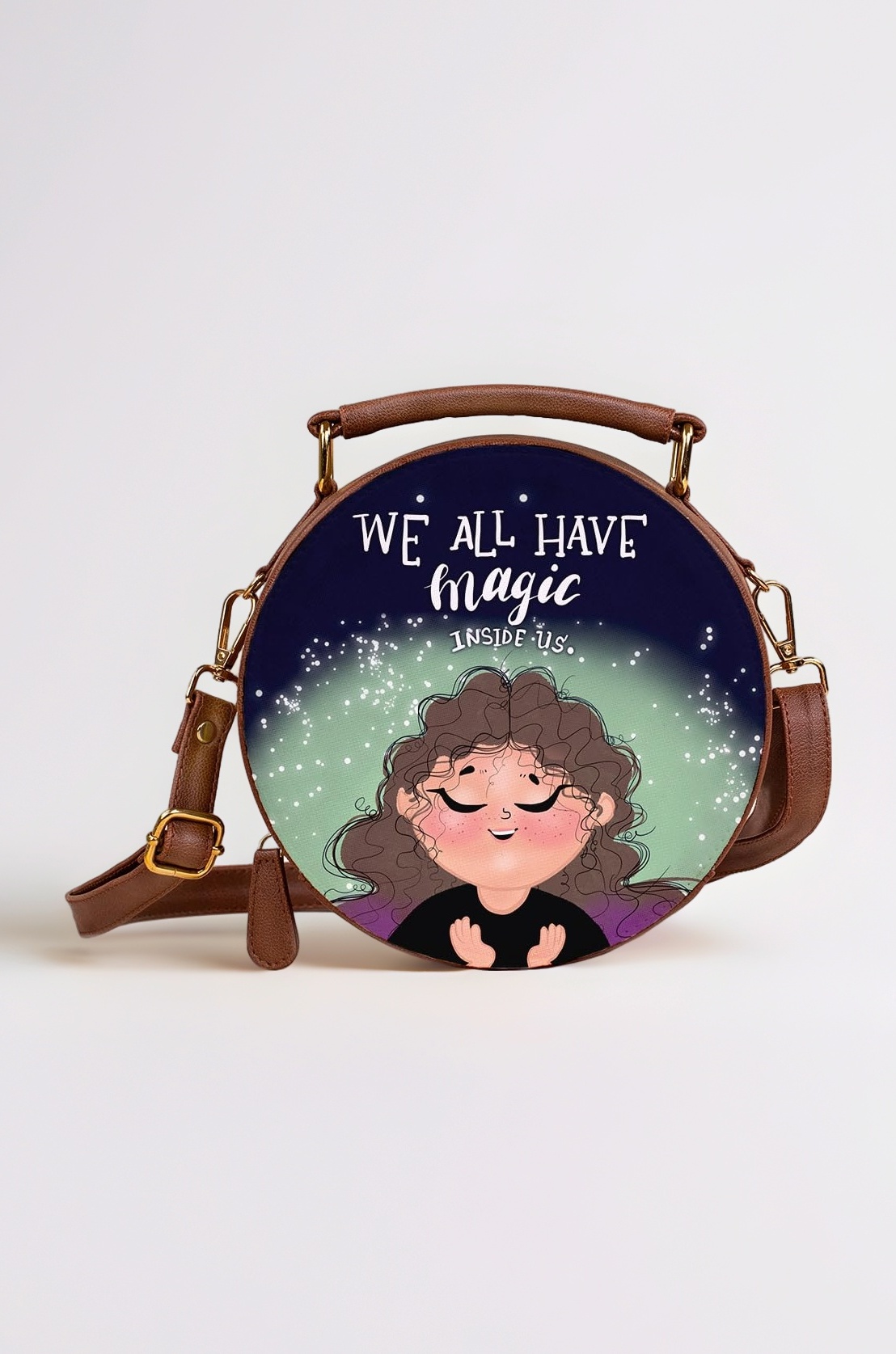 - Kalankit Round Sling Bag For Women, Travel Crossbody Bags For Women, Stylish Cross Sling Bags for Women| Valentine Gift For Girlfriend, Birthday Gift For Girl | Vegan Leather