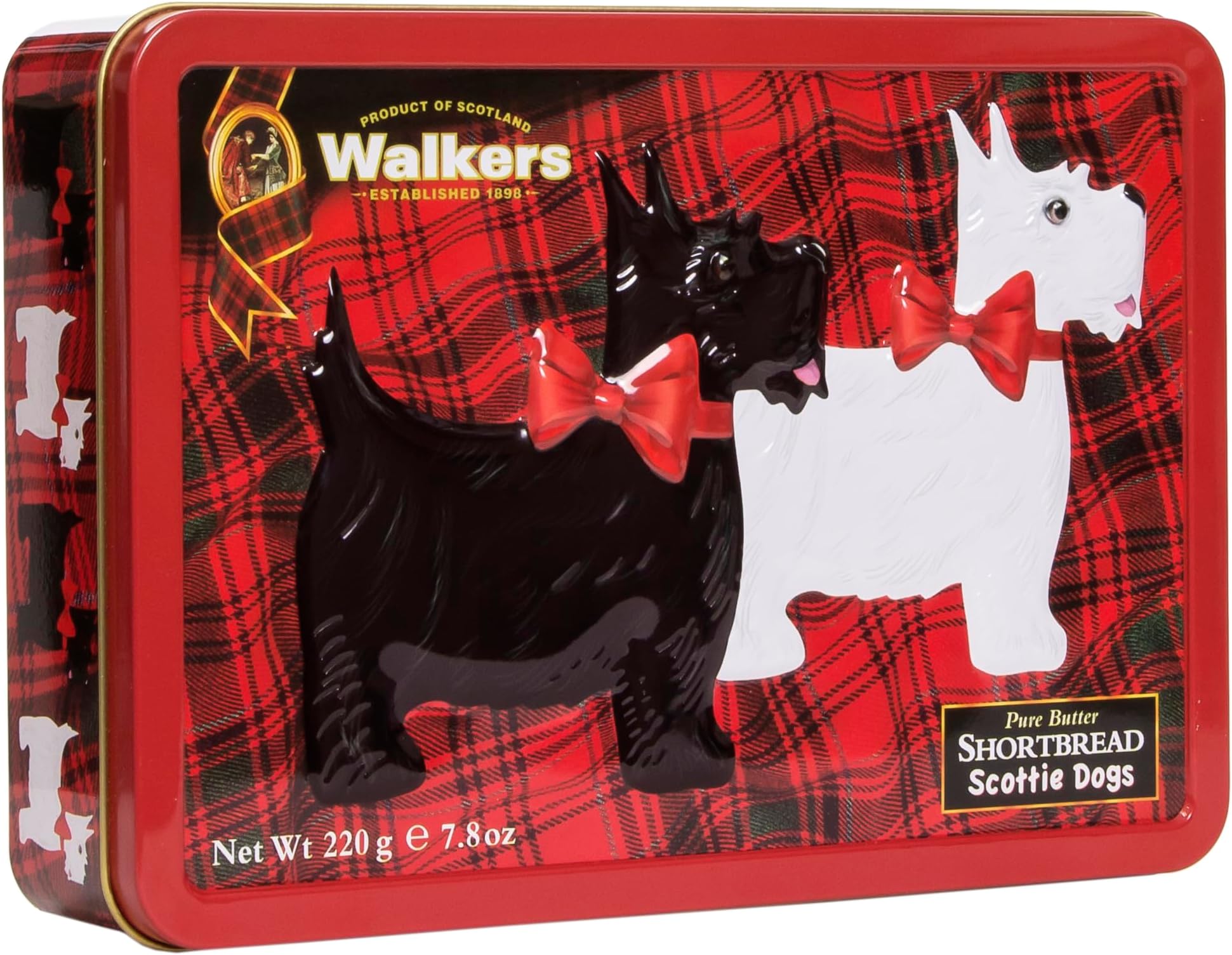 Walker's Mini Scottie Dog Shaped Shortbread