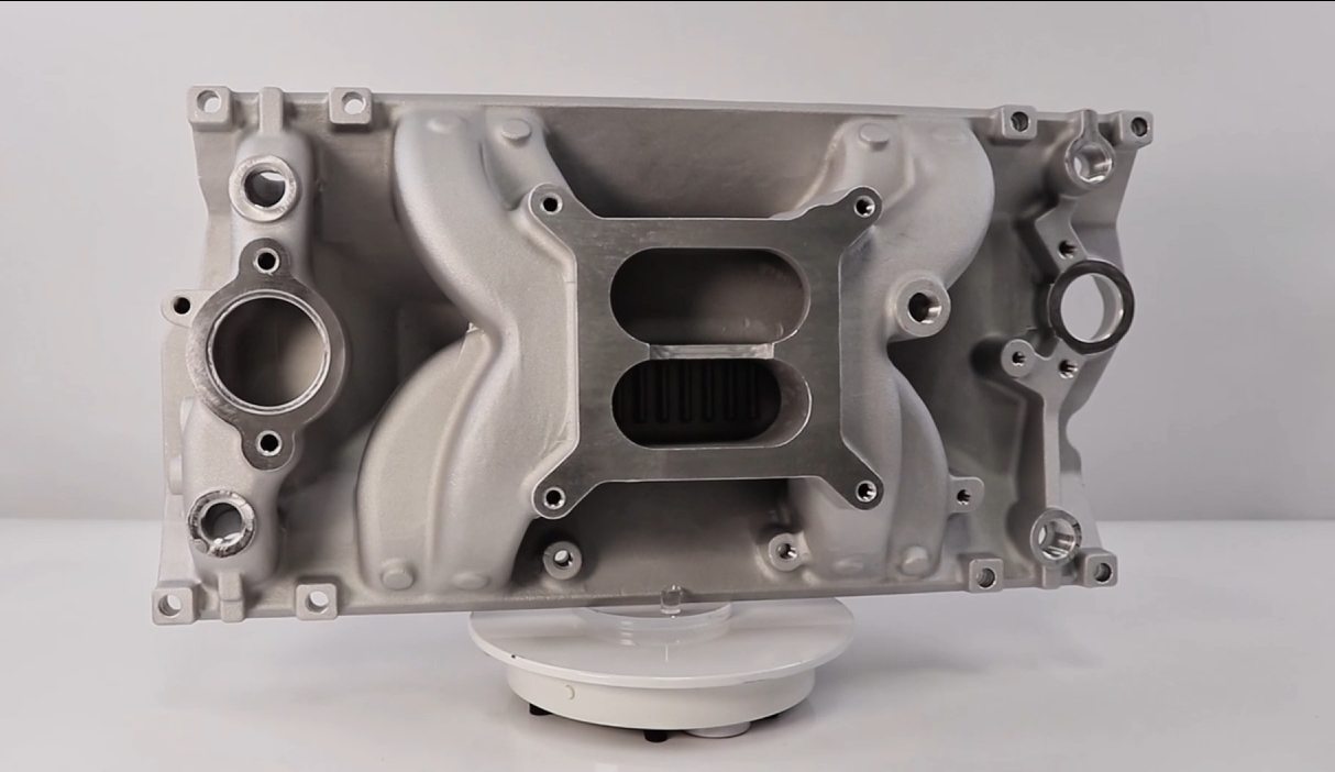 JGhyperX 7516 2028 air gap Vortec Intake Manifold Aluminum Dual