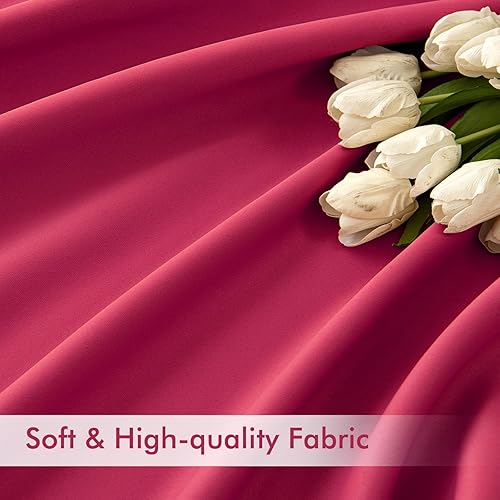 Miniatura 334 de MIULEE Cortinas Opacas de Pestaña Trasera Verde Salvia de 84 Pulgadas de Largo, Juego de 2 Paneles para Sala de Estar y Dormitorio, Privacidad