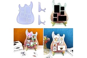 Guitar Shape Picture Frame Resin Mold