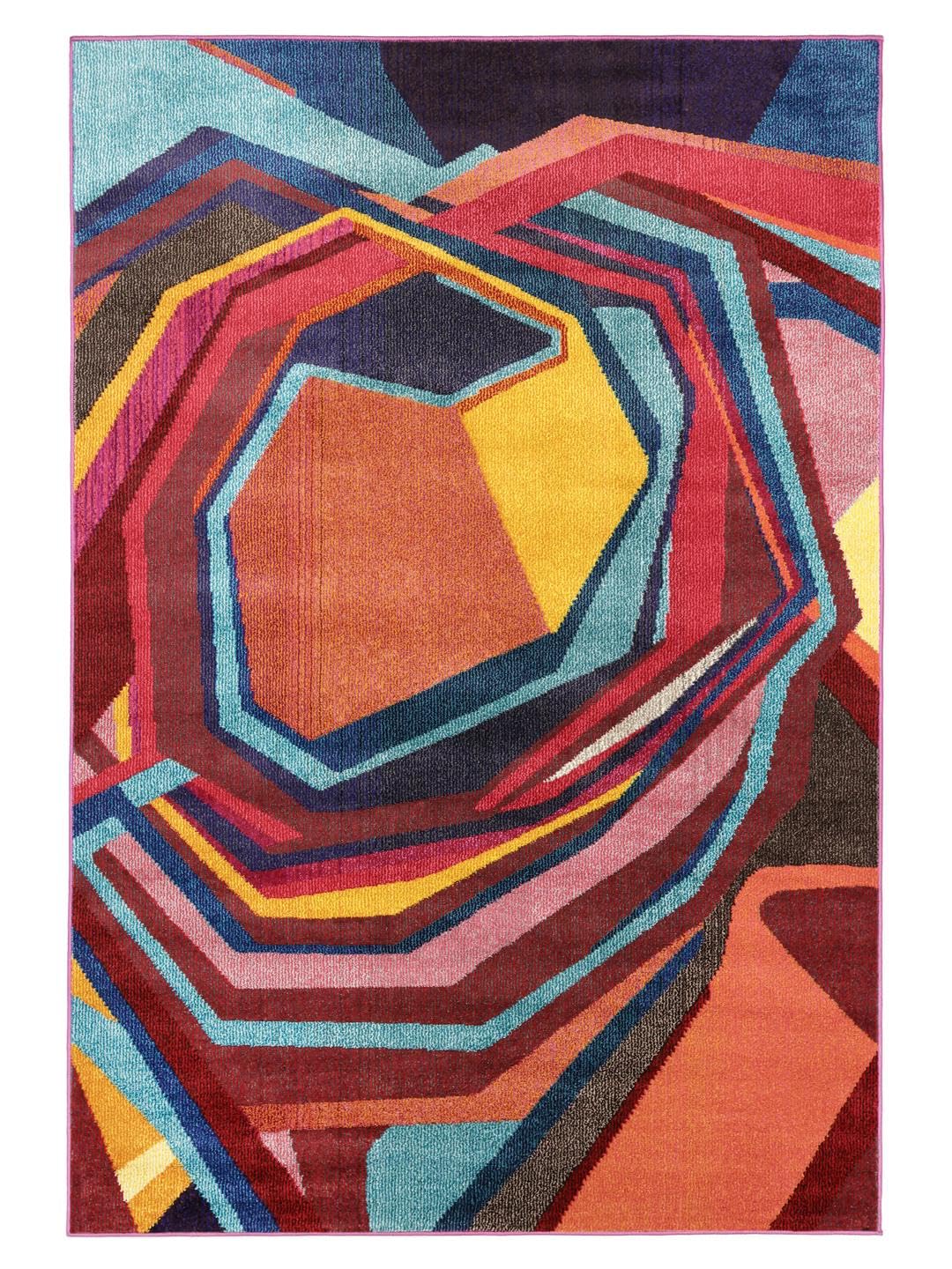 RugVista Duet Teppich, 160 x 230 cm, Mehrfarbig