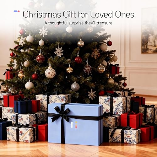 Miniatura 5 de NexFoto Marco de fotos digital grande de 32 pulgadas, FHD 1920 x 1080, marco de fotos digital WiFi de 64 GB, añade fotos de Google Photos, carga