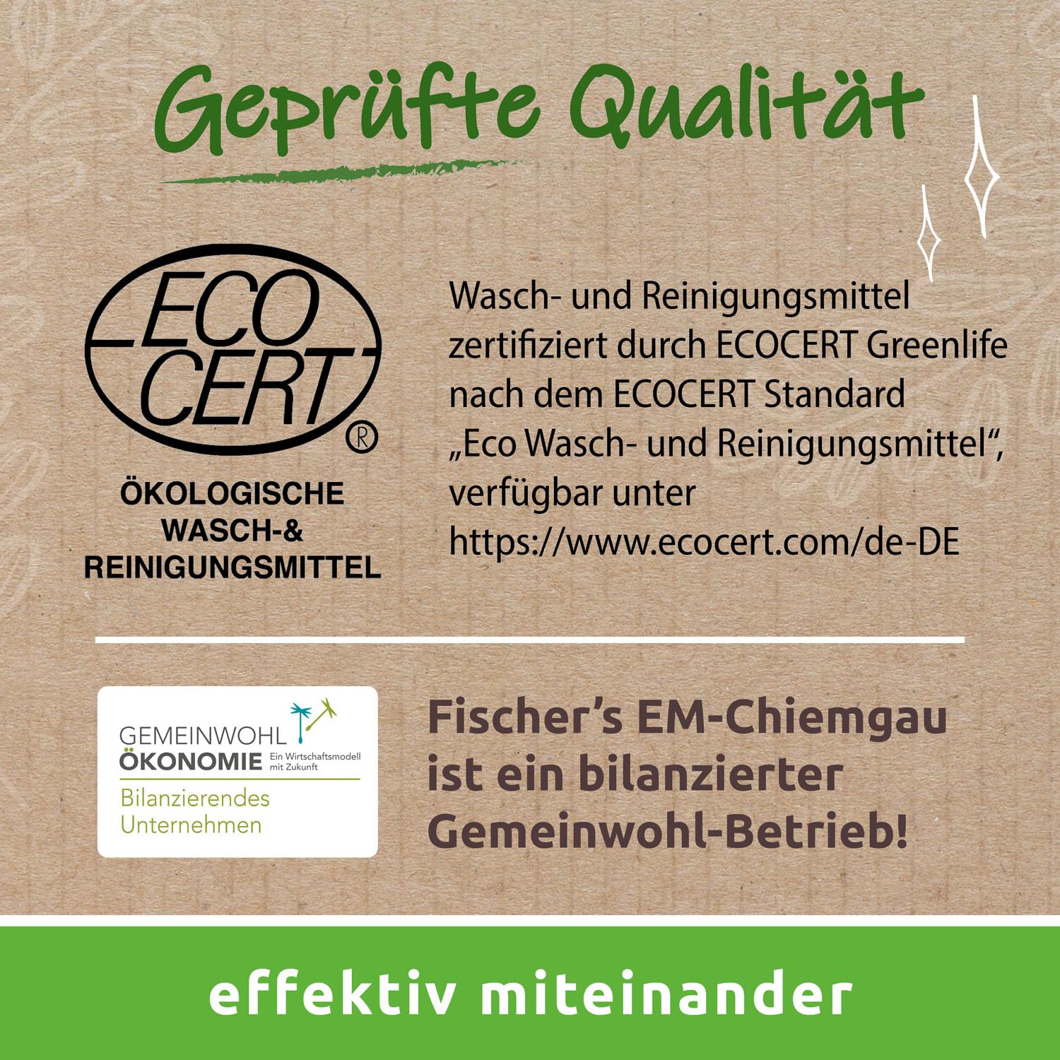 EM-Chiemgau Bio Geschirrspülmittel EM-Spüli [mit Effektive Mikroorganismen] sehr ergiebig, extrem Hohe Schmutz- und Fettlösekraft, pflanzliche Waschrohstoffe, Bio Rohstoffe, hautfreundlich - 5 L