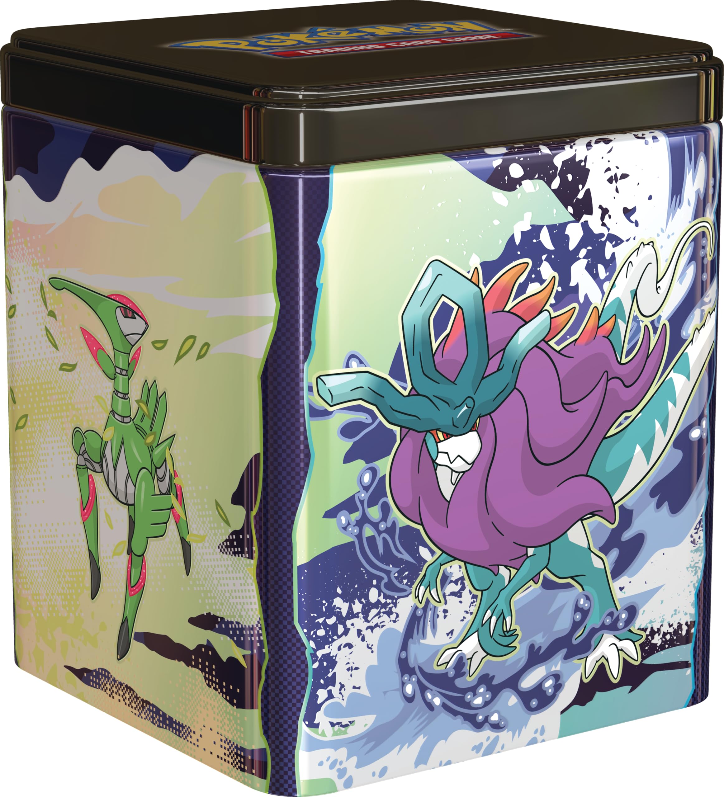 GCC Pokémon: scatola da collezione impilabile - Pokémon Paradosso (tre buste di espansione e due fogli di adesivi)