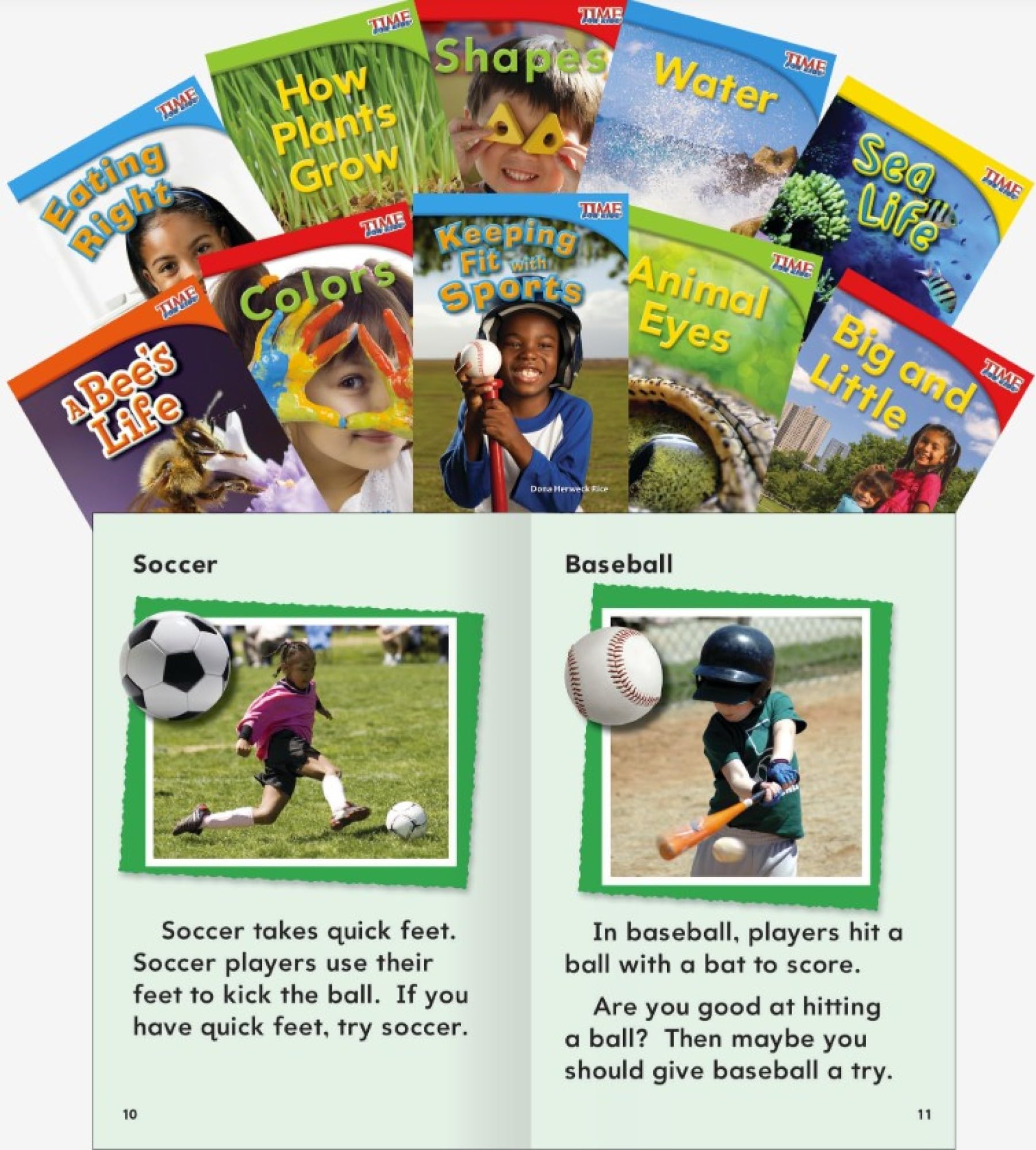 Time for Kids Nonfiction Readers Stem Grade 1, 10-Book Set (Stem)