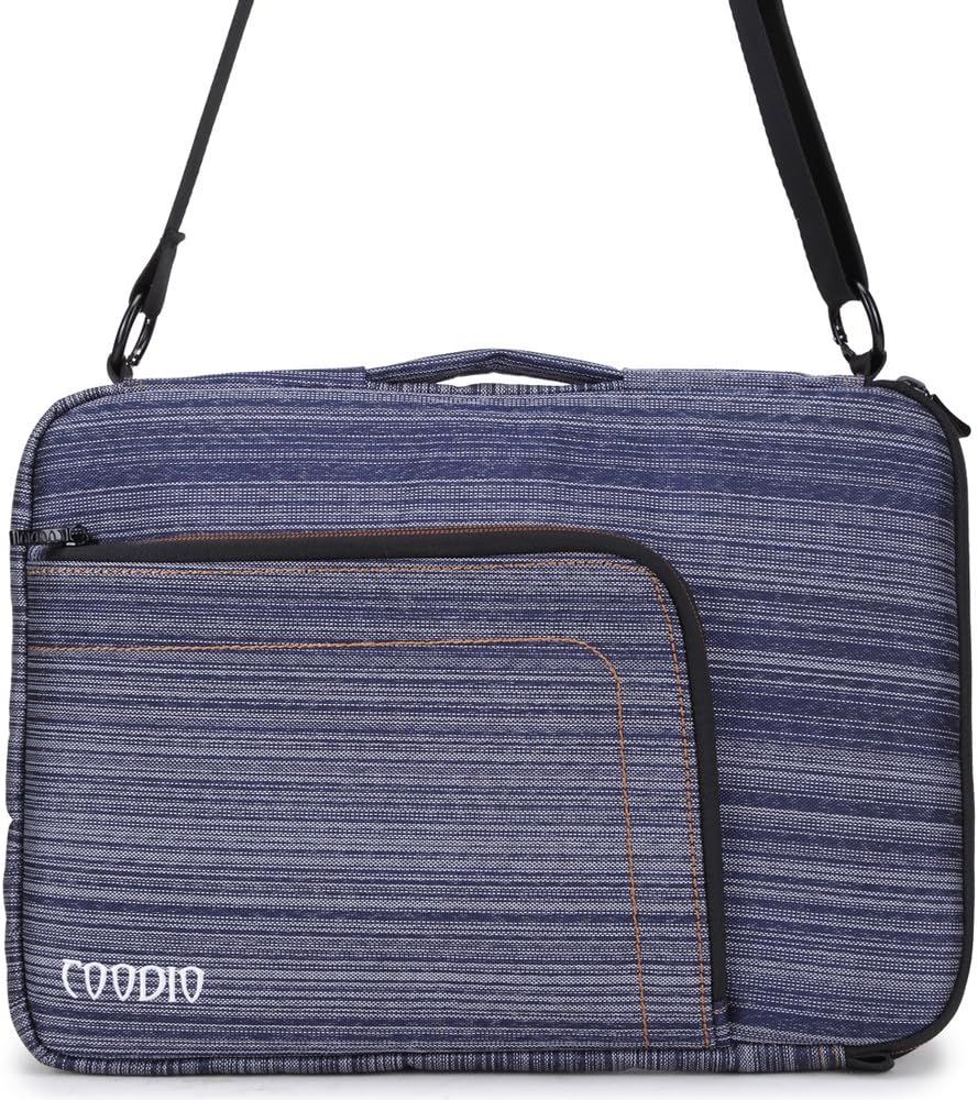 Coodio® Shockproof 30.5-31.8 cm (12-12.5 inch) Ultrabook Laptop Notebook Fabric Shoulder Sleeve Bag for Apple The New MacBook 12 - Blue