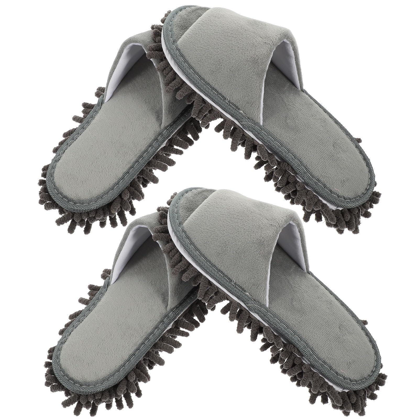 Zapatillas de Fregona de Chenilla para Eliminar Polvo sin Esfuerzo
