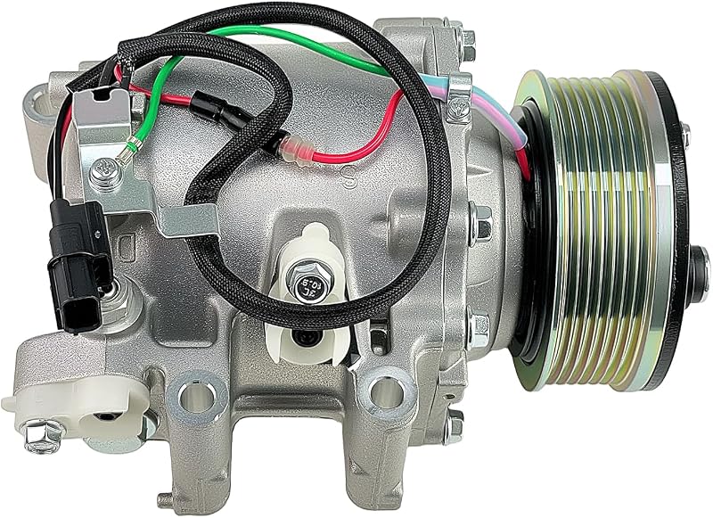 Compressor do ar-condicionado com embreagem VrooDrive para Honda Civic 1.8L 2006–2011 – 1 unidade