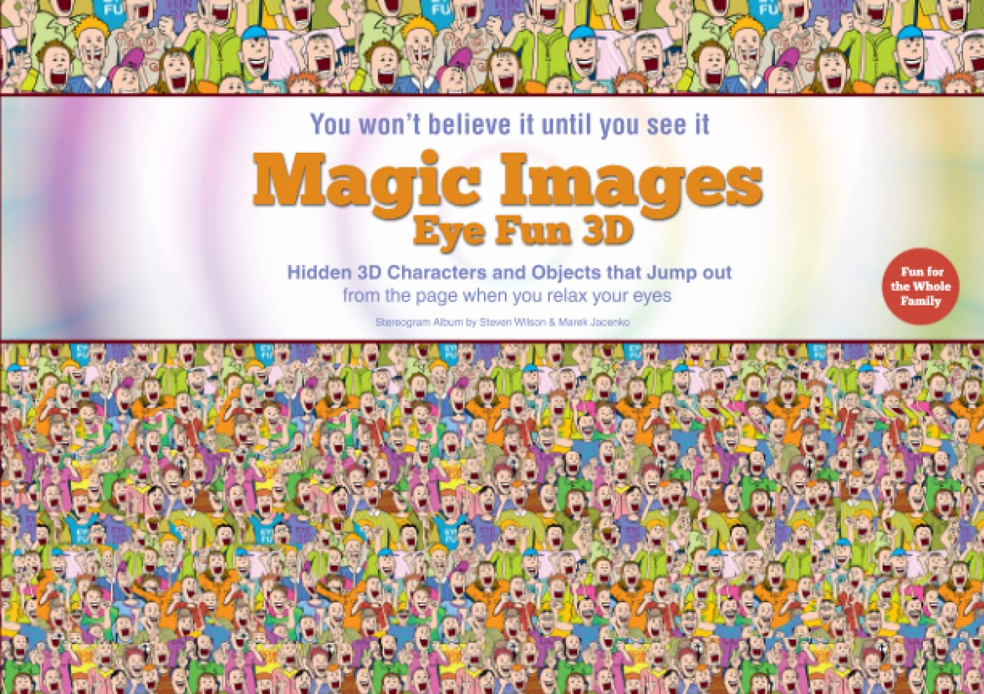 Magic Images - Eye Fun 3D: Stereogram Art Book (Stereograms) Paperback – January 13, 2023