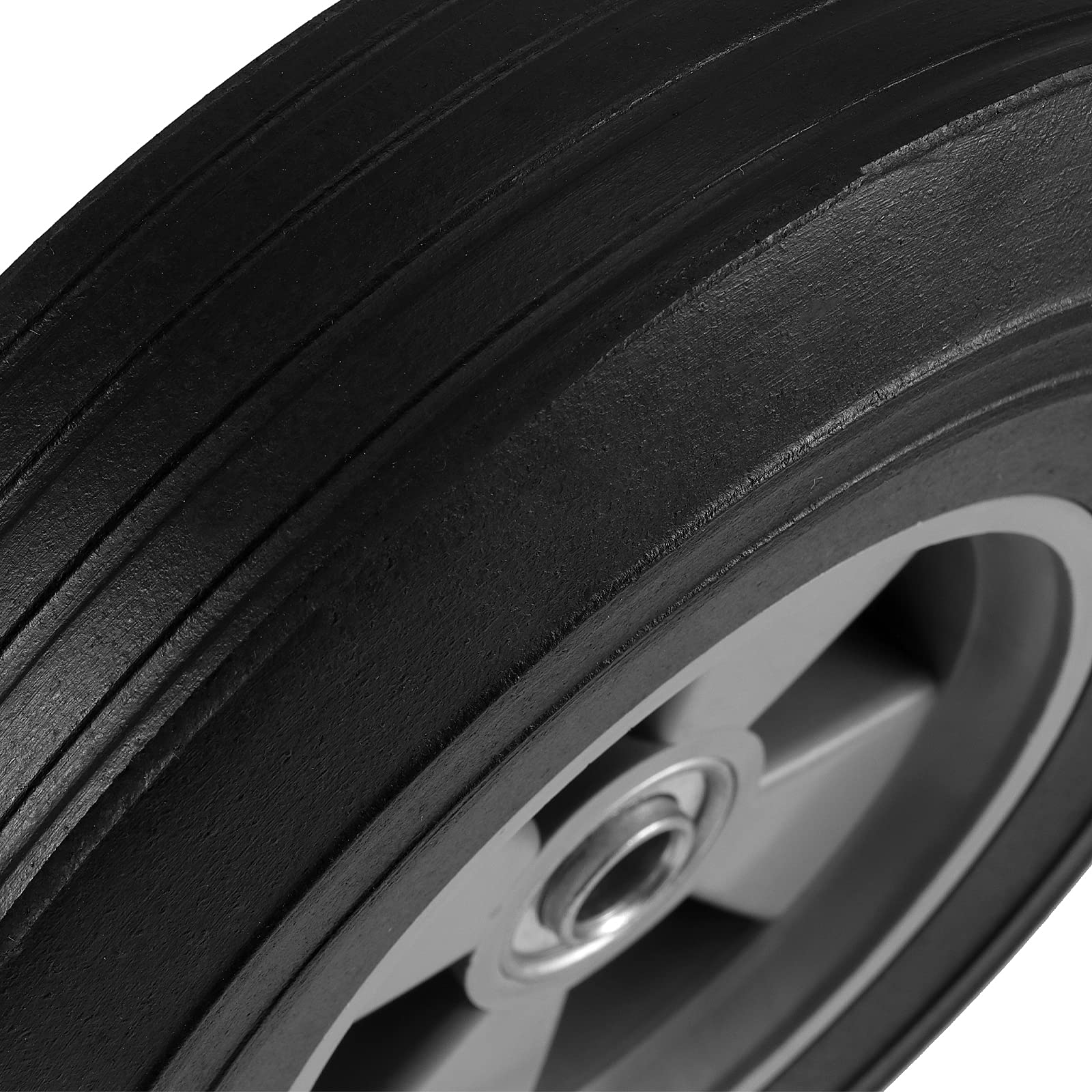 HAKZEON Solid Rubber Wheels - 330lb Capacity -8