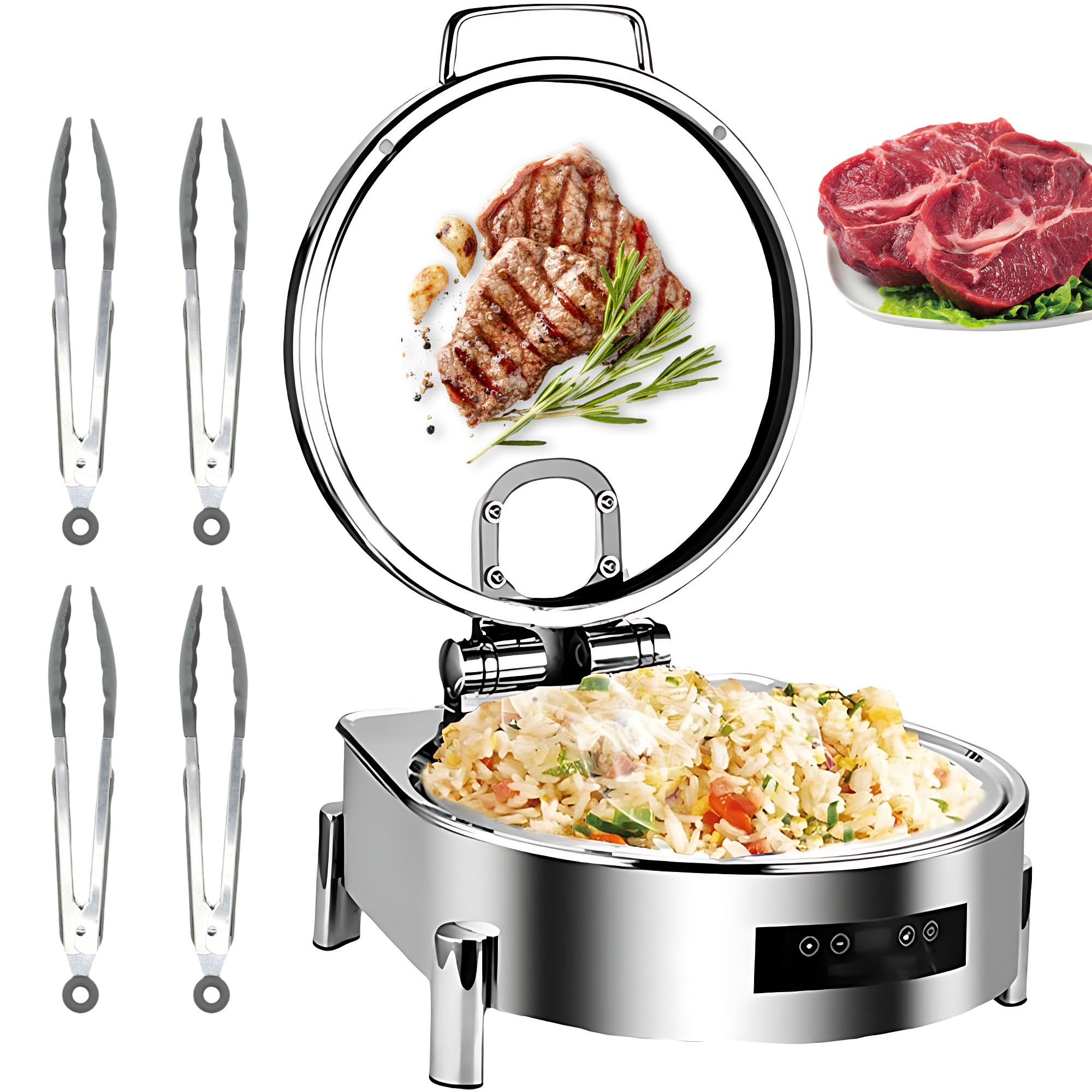 Chauffe-Plat Commercial 6 L doté d'un chauffage surround 360°