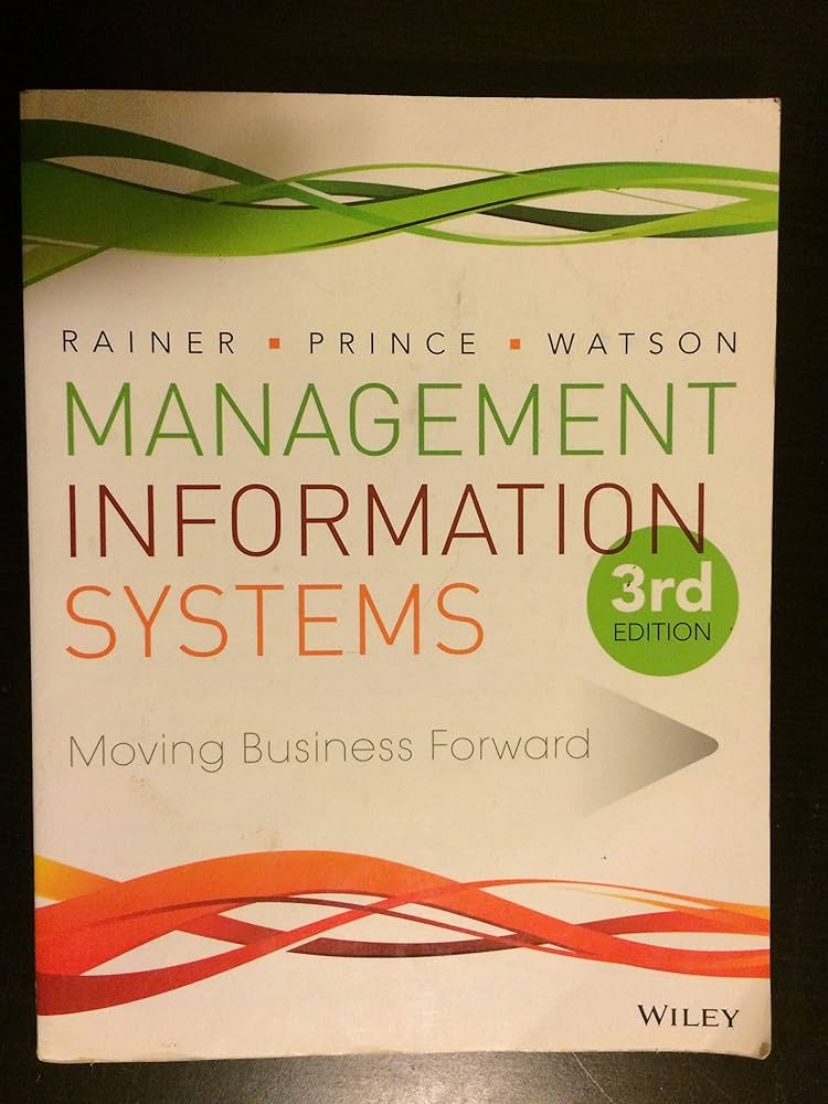 Amazon.com: Management Information Systems: 9781118895382