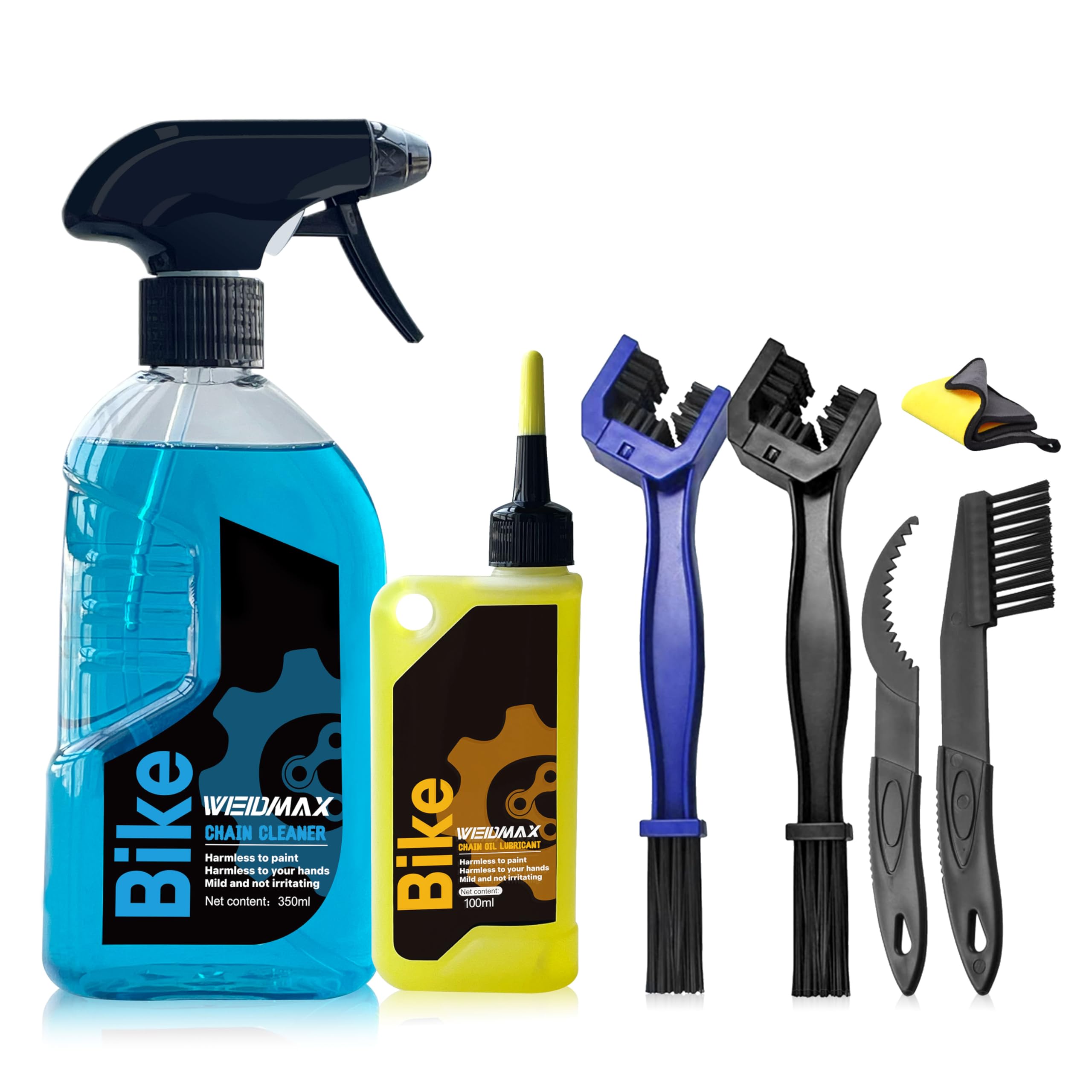 WEIDMAX 7 in 1 Bike Chain Cleaning Kit