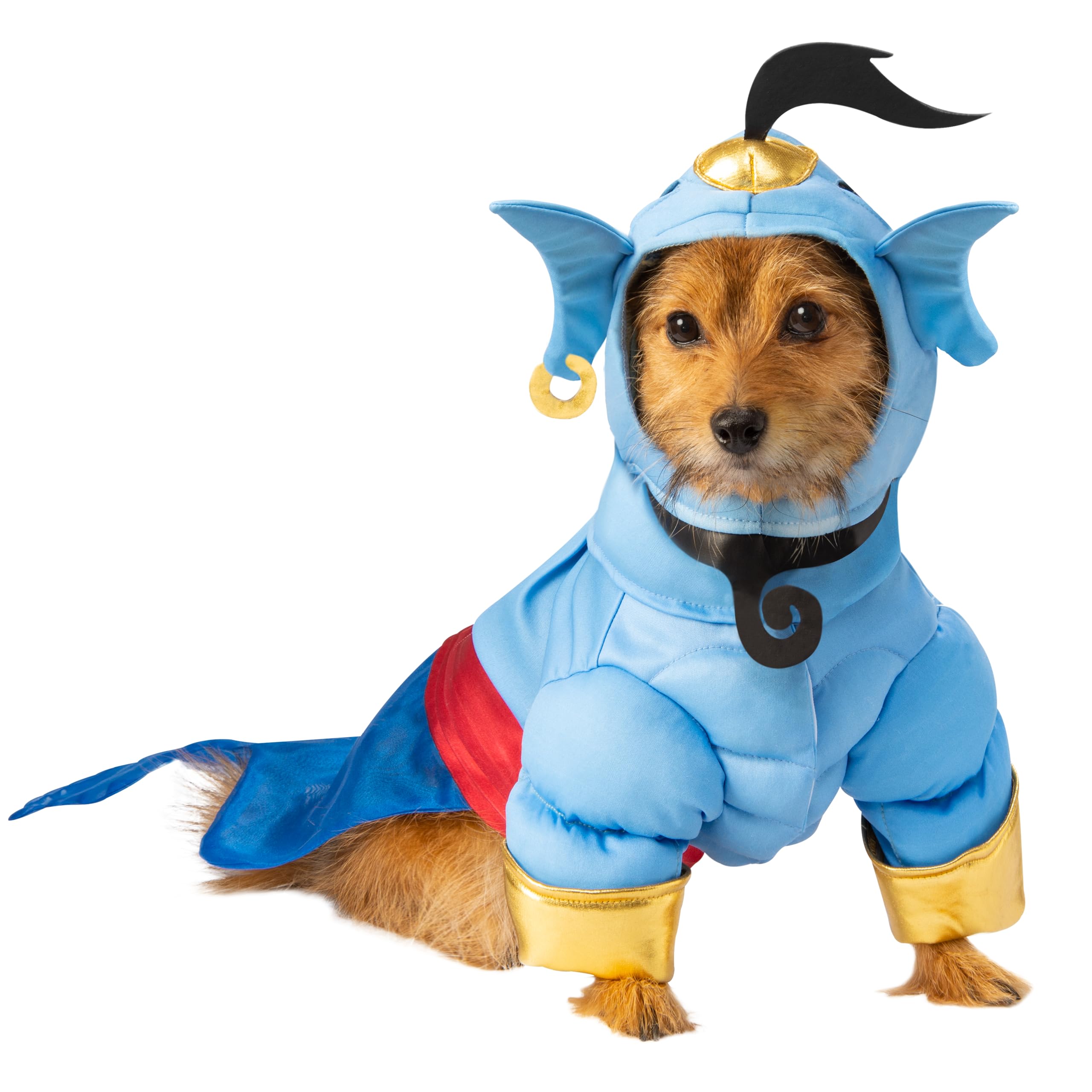 Disney's Aladdin: Genie Pet Costume for For Dogs or Cats by Rubies, Medium