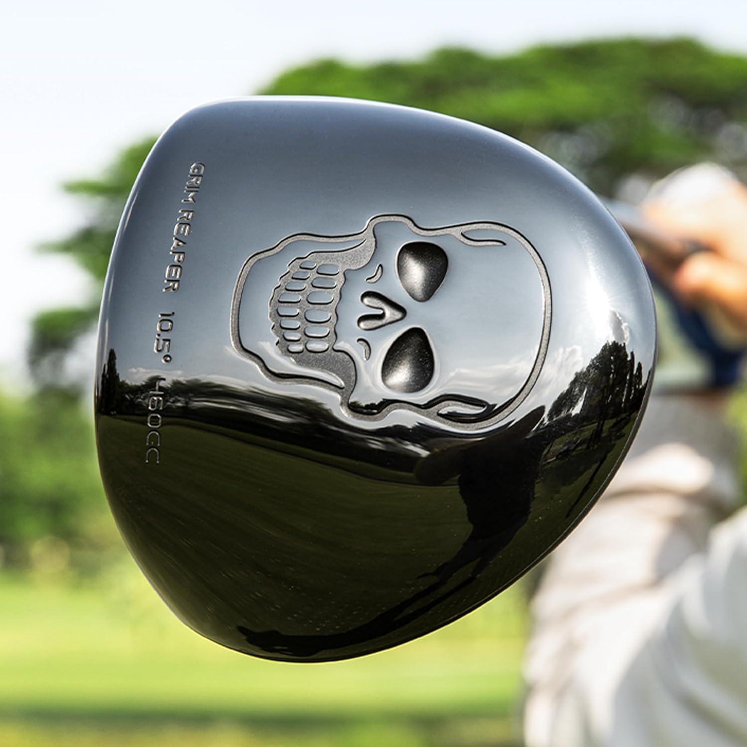 PGM Titanium Driver Golf Club for Men & Women, 460CC Ultra-Thin Face Titanium Driver (0.85+ COR), Loft Lightweight Graphite Shaft, Oversized Sweet Spot