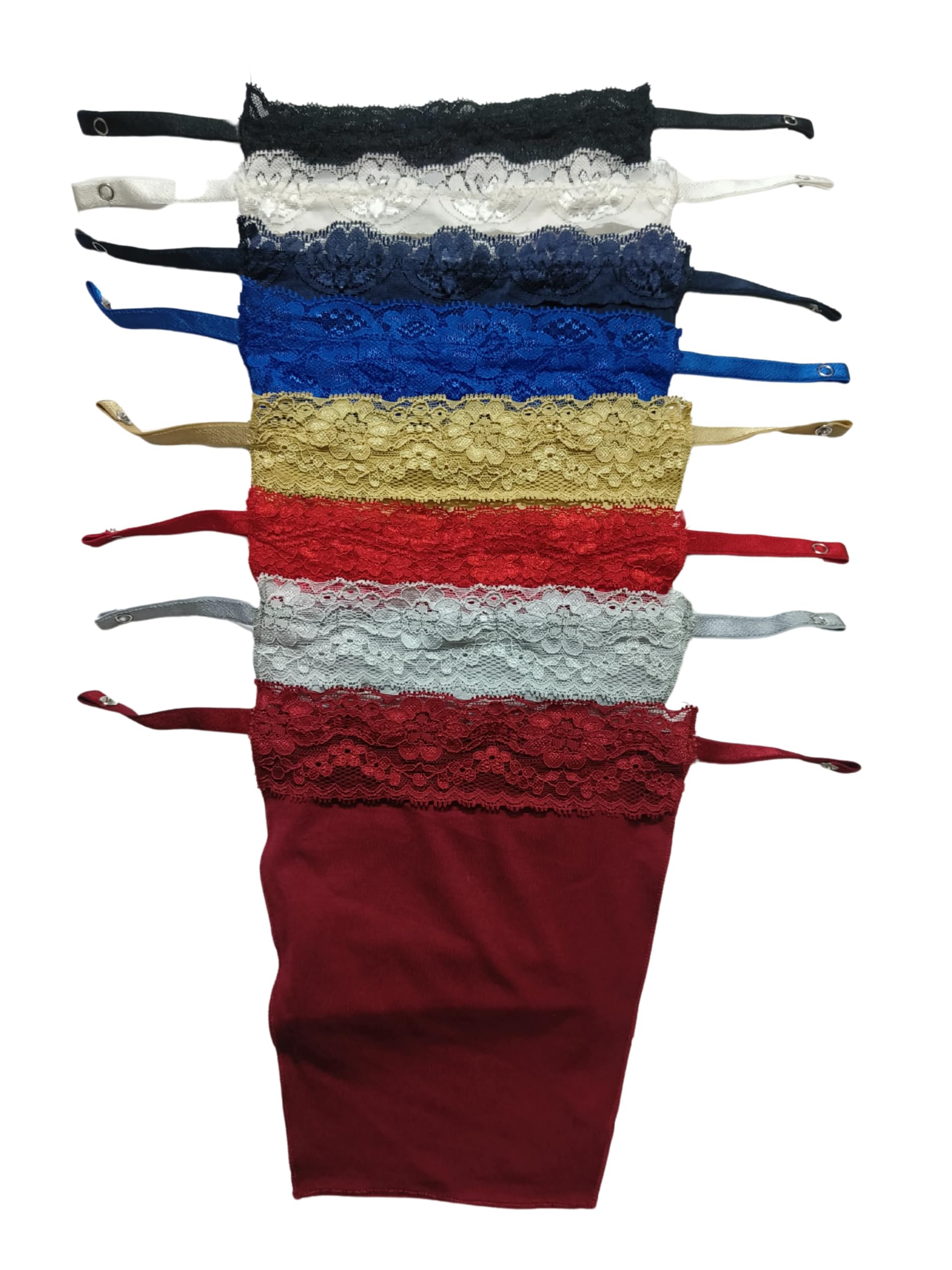 Buy Cotton Clip On Camisole for Women Mock Lace | Deep Neck