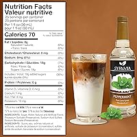 Vista 2 de Syruvia - Jarabe Peppermint para saborizar café, 25.4 onzas líquidas