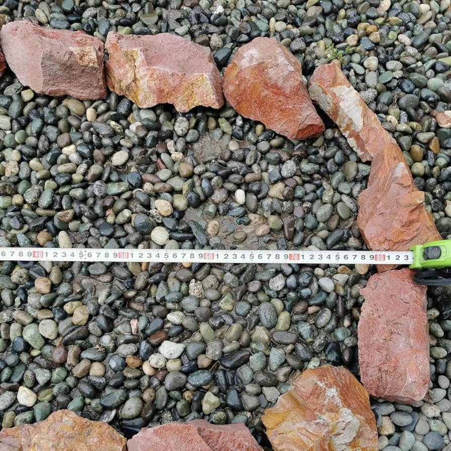 新潟産 桜石 3石セット 庭石 鑑賞石 石 庭 坪庭 ガーデニング 【公式通販】