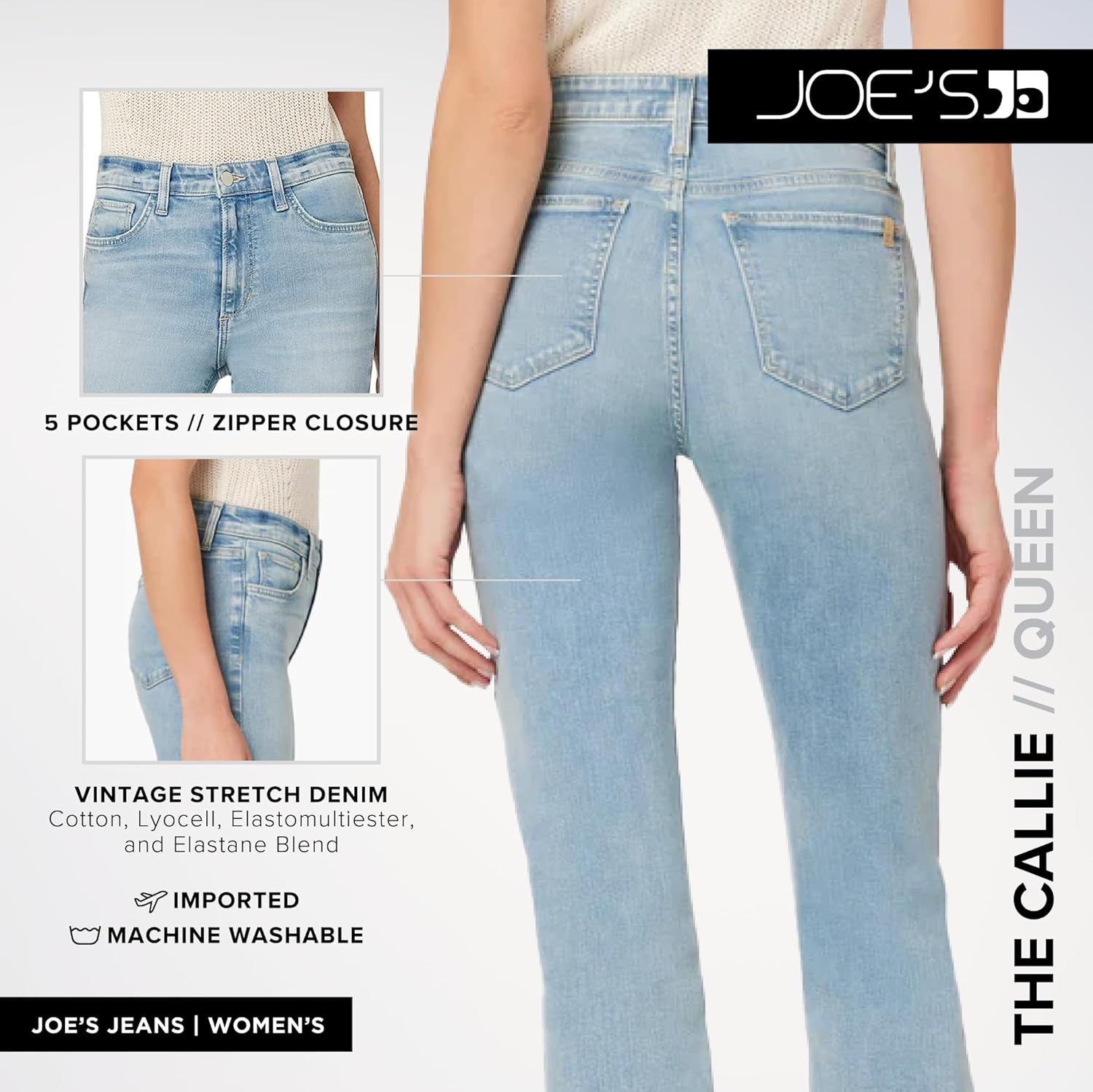 Joe's Womens The Callie Bootcut W Raw Hem - Image 4
