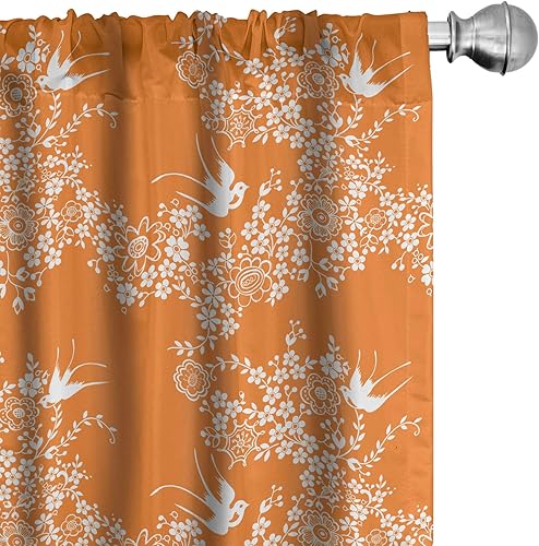 Ambesonne - Paneles multicolor para cortina