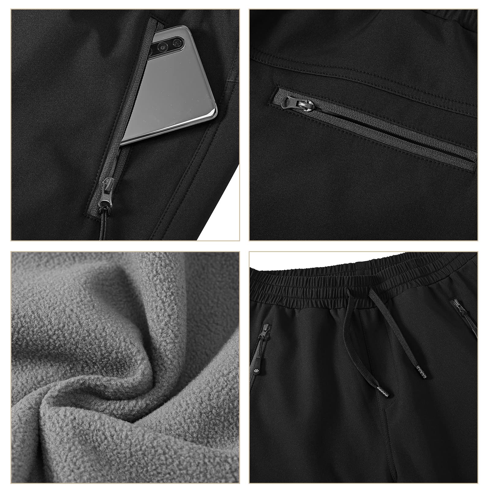 MoFiz Pantalones Ski Mujer Pantalón para la Nieve Térmicos Pantalones Impermeables de Invierno