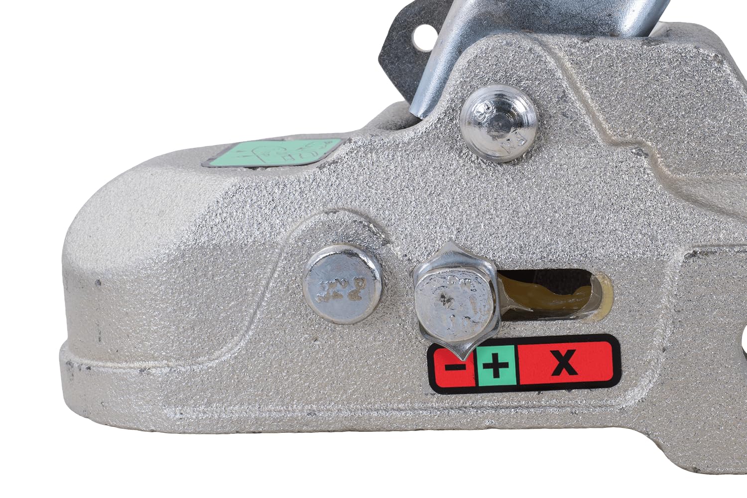 Attelage à boule KNOTT K35-C pour remorque de 3 500 kg avec timon tubulaire de 60 mm, en fonte