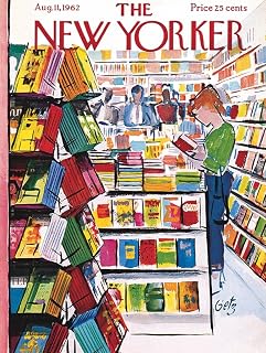 New York Puzzle Company - New Yorker The Bookstore - 1000 Piece Jigsaw Puzzle