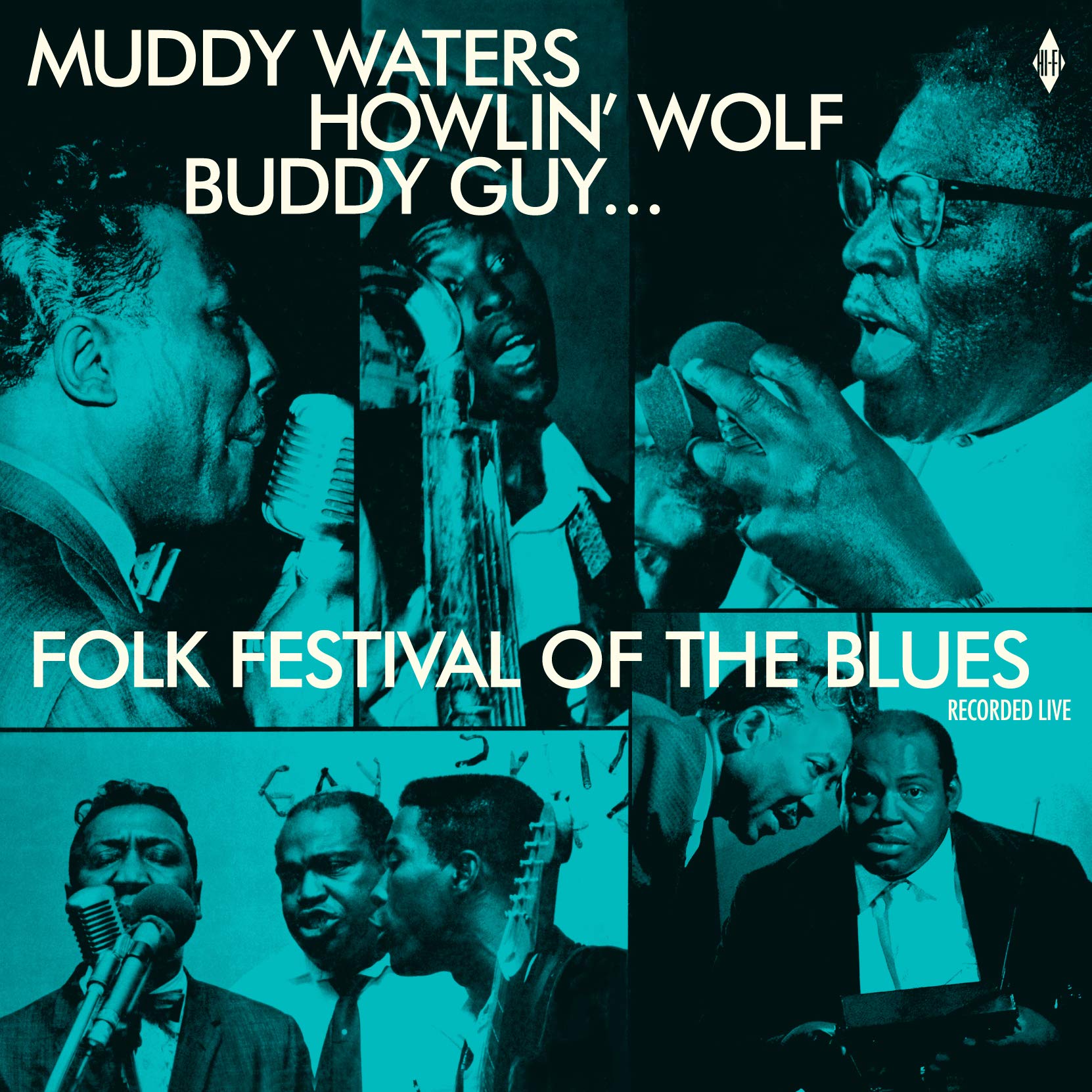 Folk Festival Of The Blues With Muddy Waters, Howlin' Wolf, Buddy Guy, Sonny Boy Williamson, Willie Dixon [VINYL]