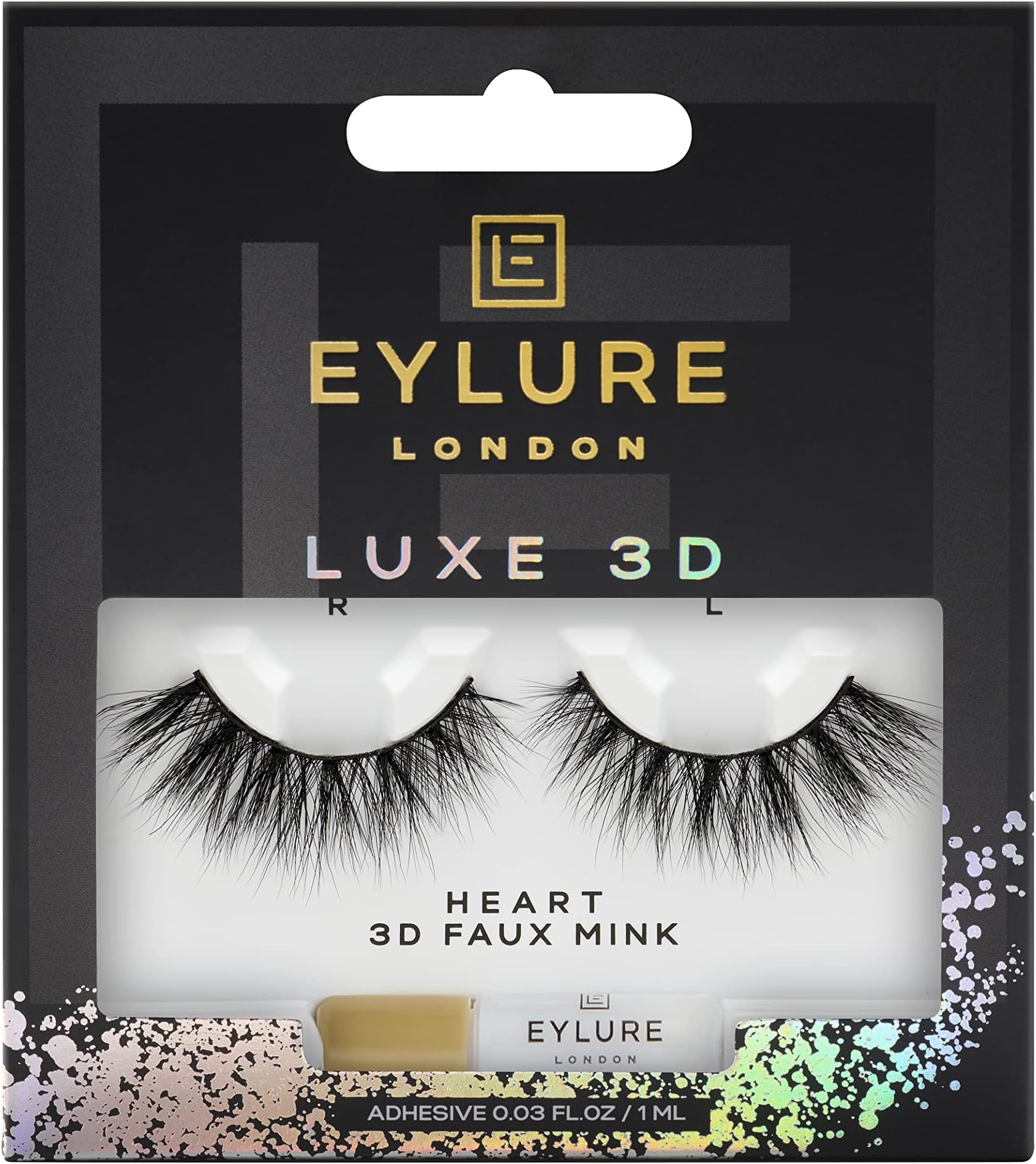 Luxe Faux Mink Heart False Lashes