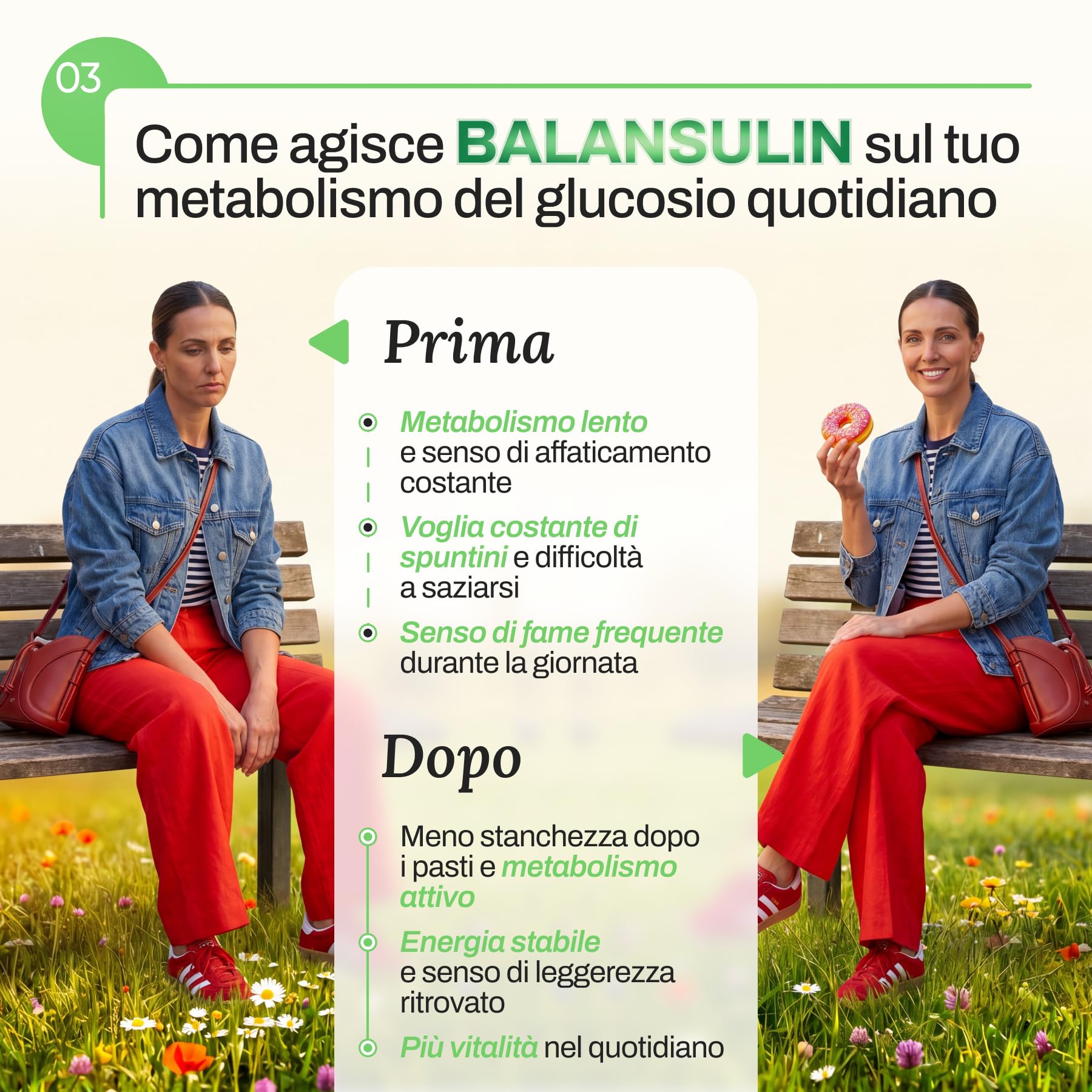 Capsule BALANSULIN | Estratto di Shiitake 600 mg, Tè Verde 400 mg, Berberina 41,25 mg | Supporto Glicemico e Metabolismo | con Vitamina C 300 mg, Zinco, Vitamina B6, B12 | 30 Capsule