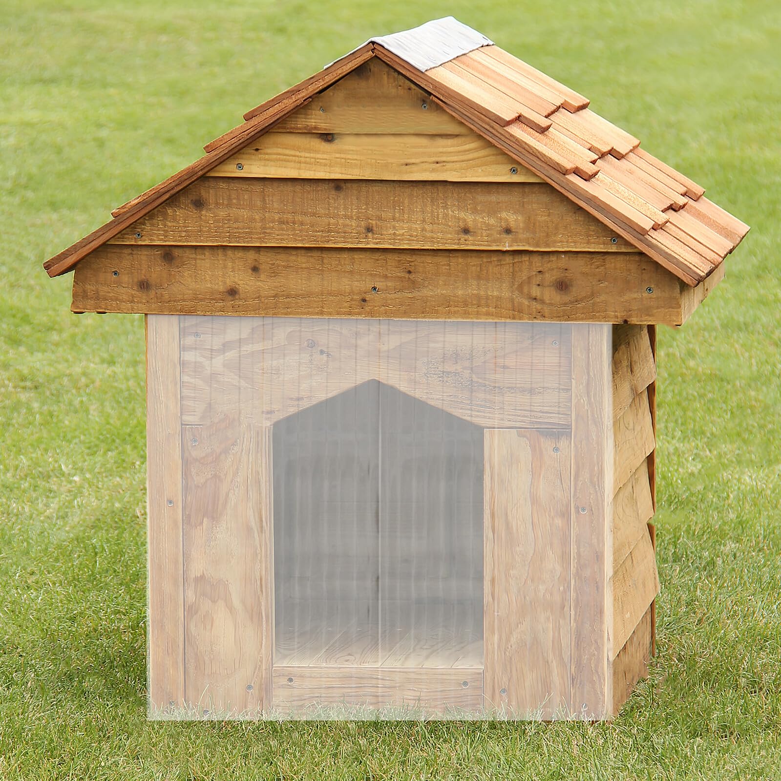 Clapet de Porte PVC Transparent pour Niche Chien, Volet Souple
