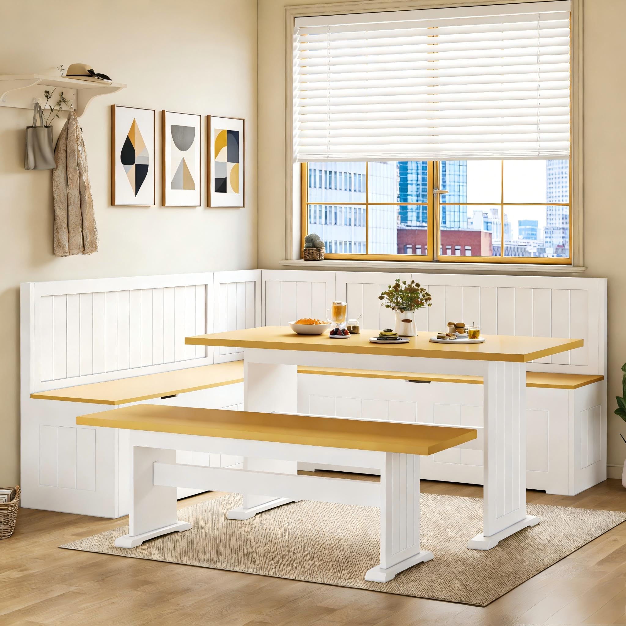 10 Best Breakfast Nook Tables for Small Spaces 7