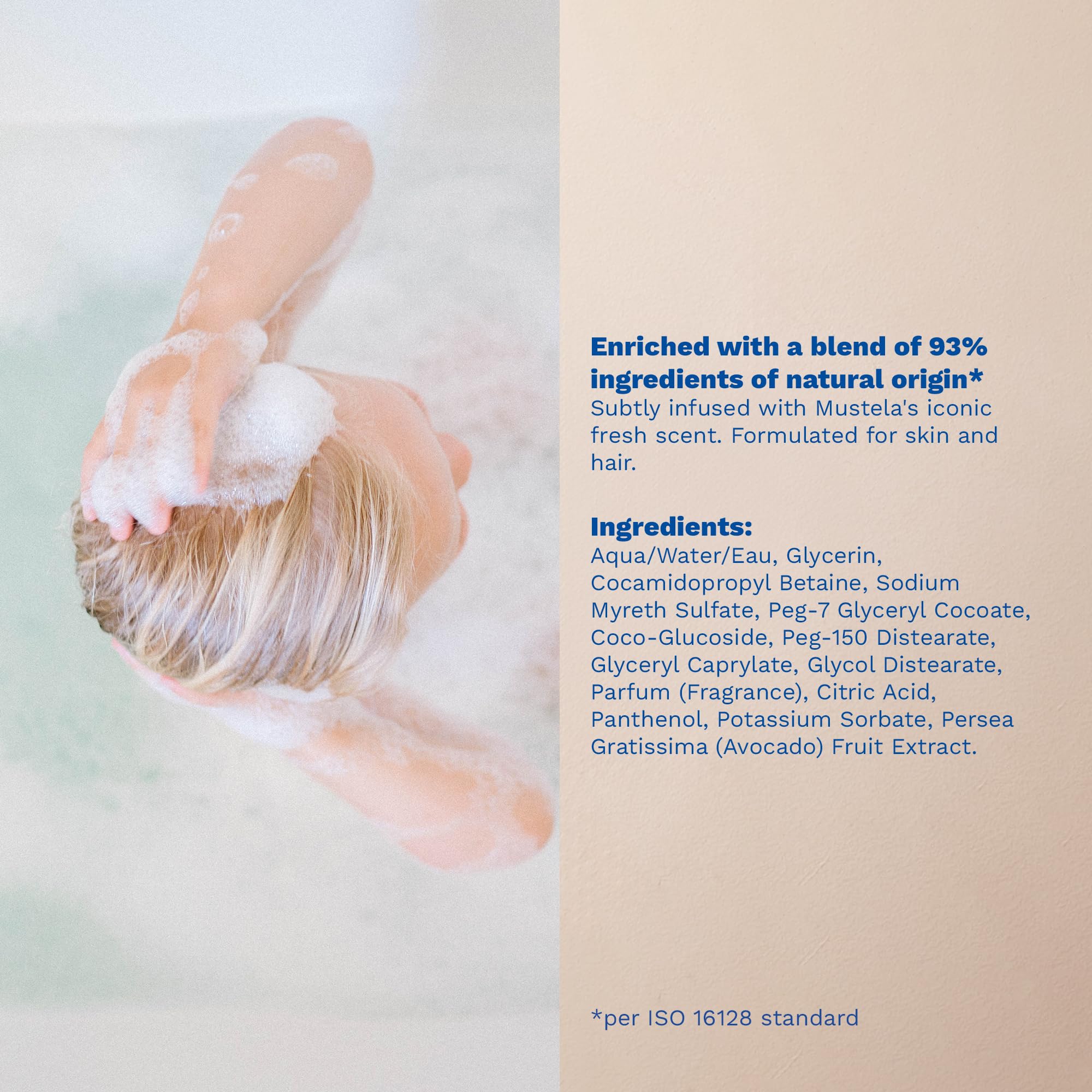 Aduoke Mustela Baby Bath Time Gift Set - Baby Skin Care Essentials with Natural Avocado - Contains Hydra Bebe Body Lotion 10.14 fl. oz. & Gentle Cleansing Gel 16.9 fl. oz. - 2 Items Set