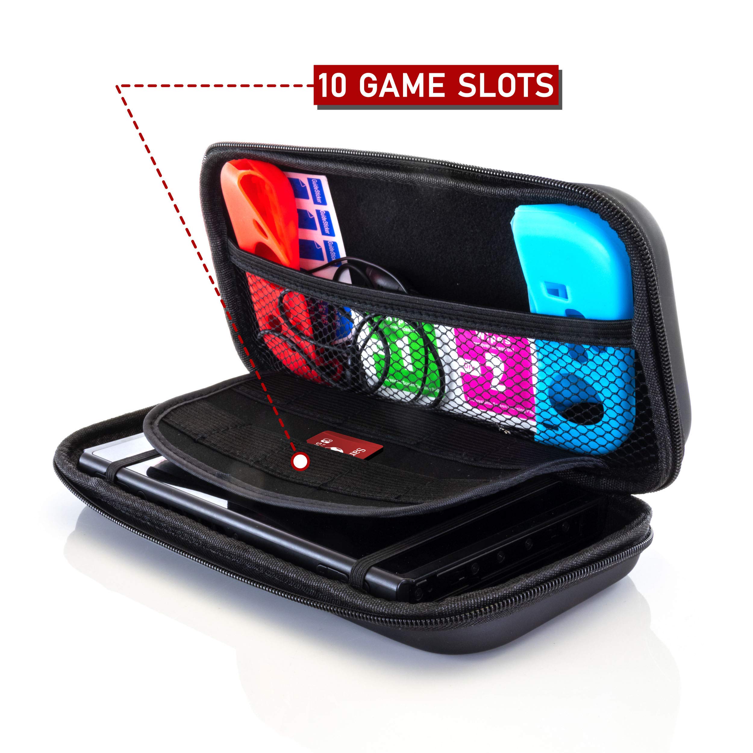 Gamefitz Kit accessori 11 in 1 per Nintendo Switch Lite