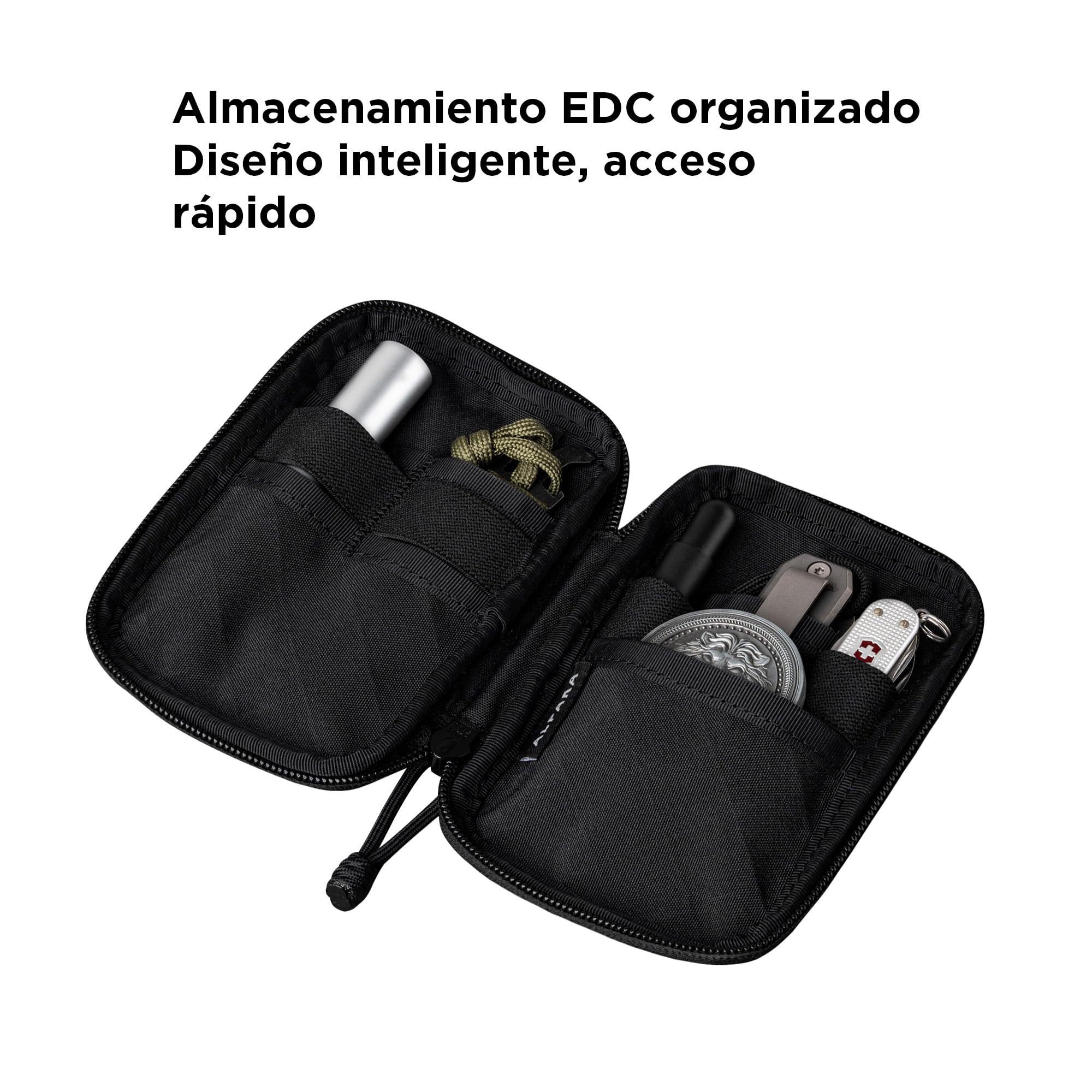 ALPAKA HUB Pouch Pro EDC Organizer, Small Tool Pouch for Electronics Cables with YKK Zipper, Daily Use and Travel - Image 2